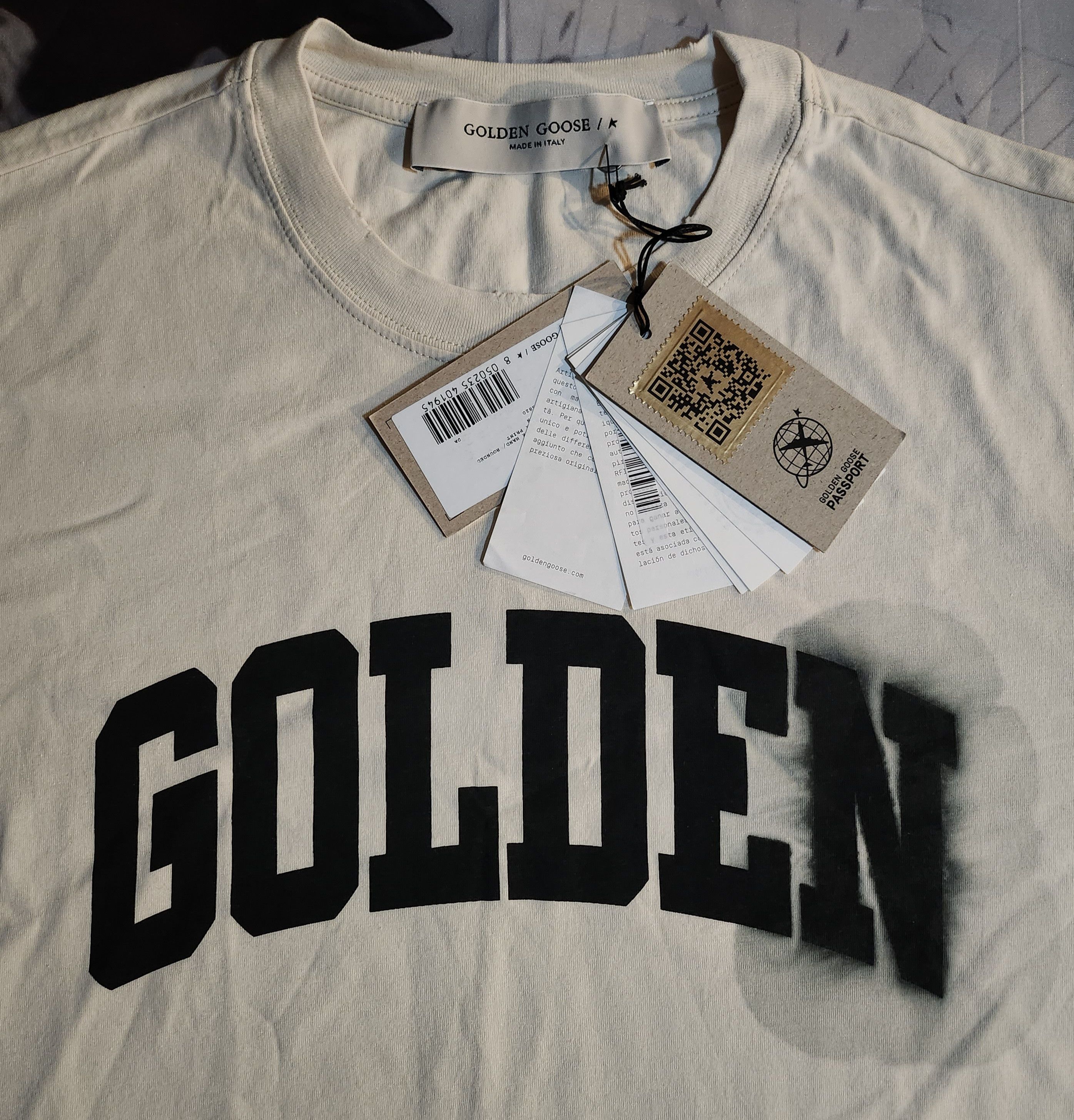Golden Goose Collegiate Logo Tee Size US S / EU 44-46 / 1 - 3 Thumbnail