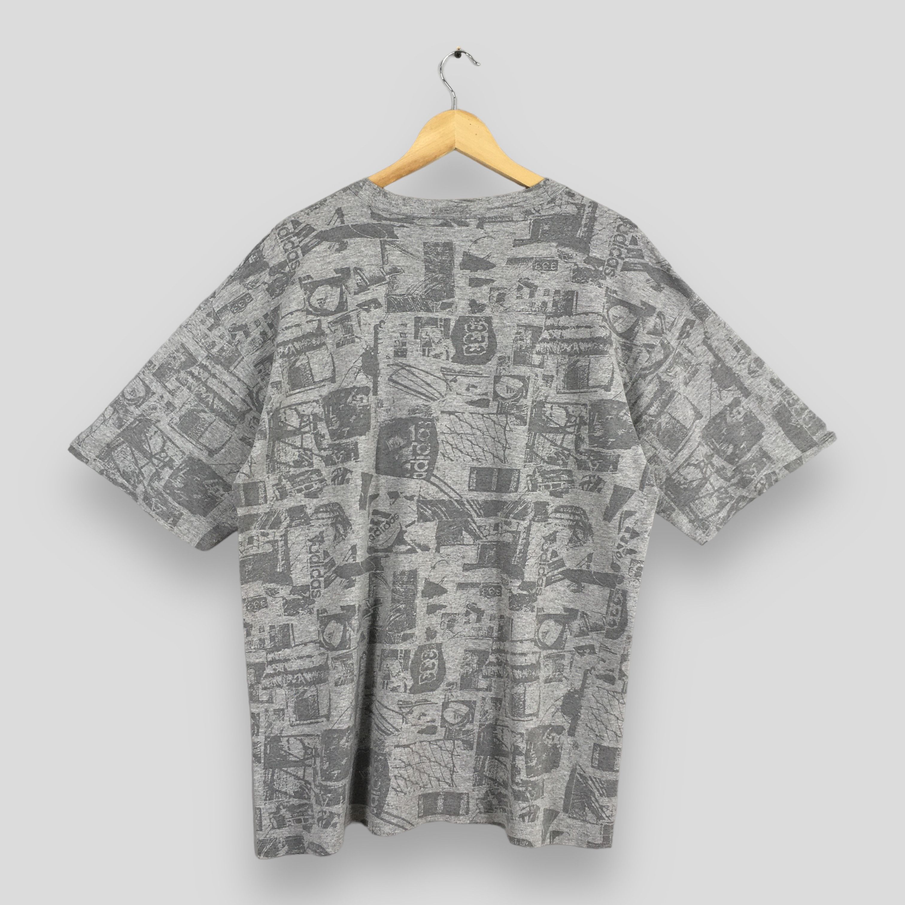 Adidas × Vintage Vintage 90's Adidas Equipment Football T shirt Large Size US L / EU 52-54 / 3 - 6 Thumbnail
