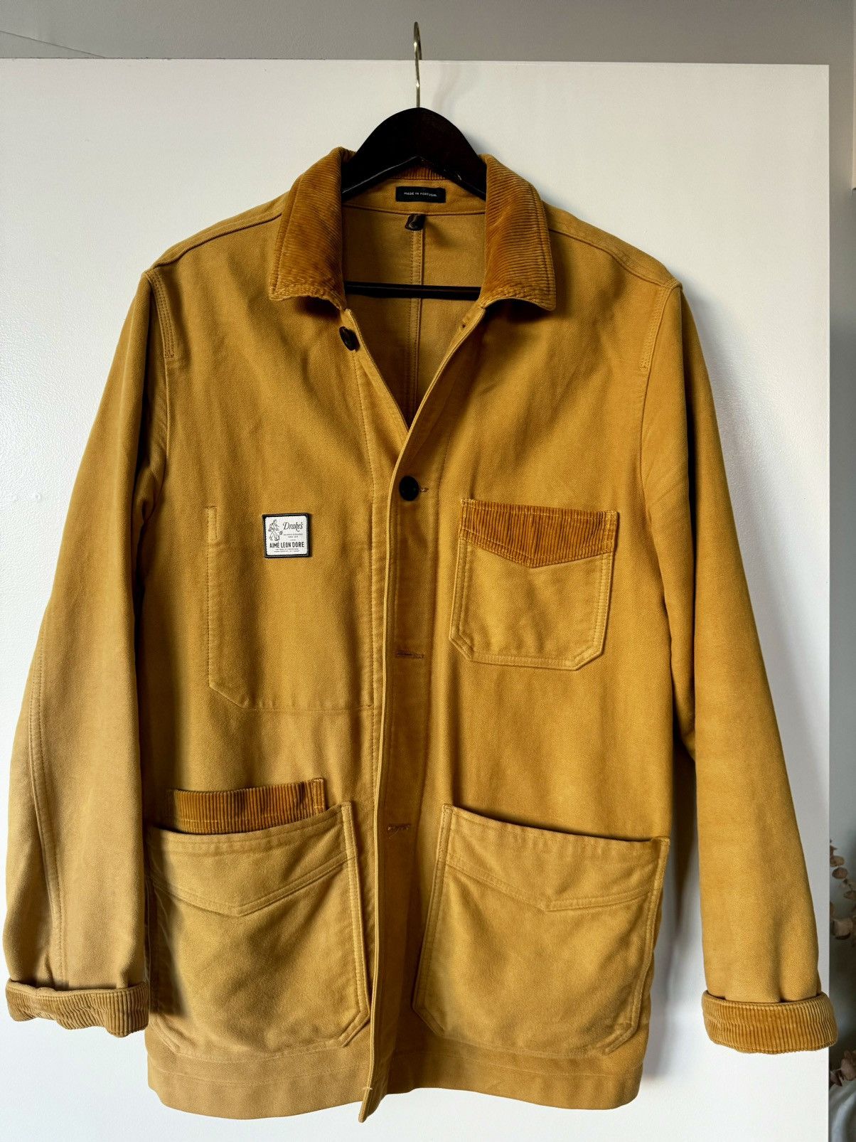 Aime Leon Dore × Drake's ALD x Drakes 2020 Moleskin Corduroy Work