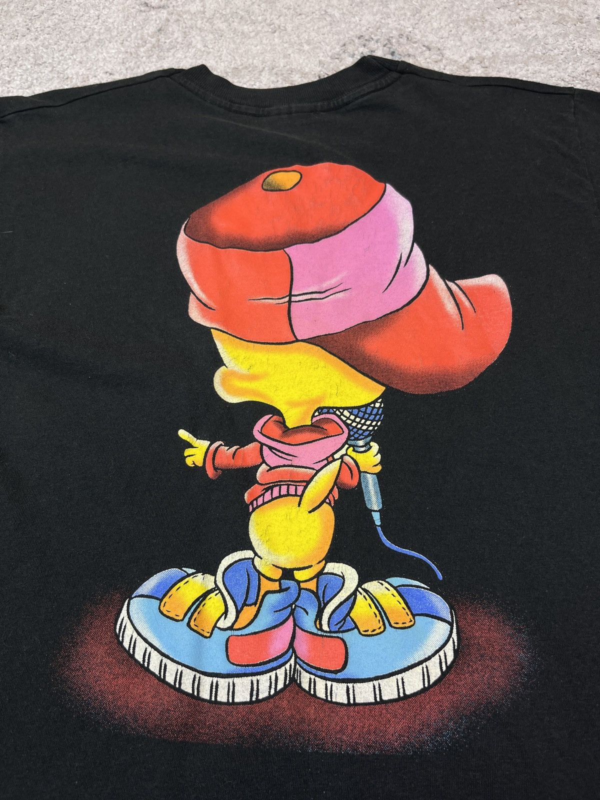 Cartoon Network 1997 TWEETY RAP "WHATS YOUR PROBLEM?" RARE FADED TEE- № 819 Size US S / EU 44-46 / 1 - 6 Thumbnail