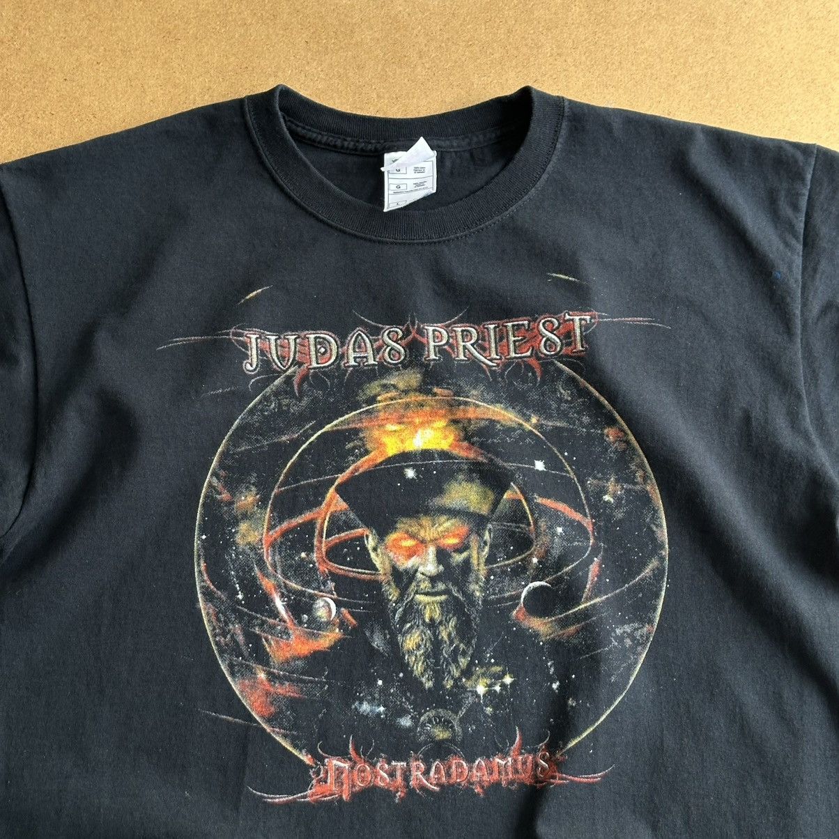 Band Tees Vintage 2009 Judas Priest Nostradamus Priest Feast Tour Tee Size US L / EU 52-54 / 3 - 3 Thumbnail