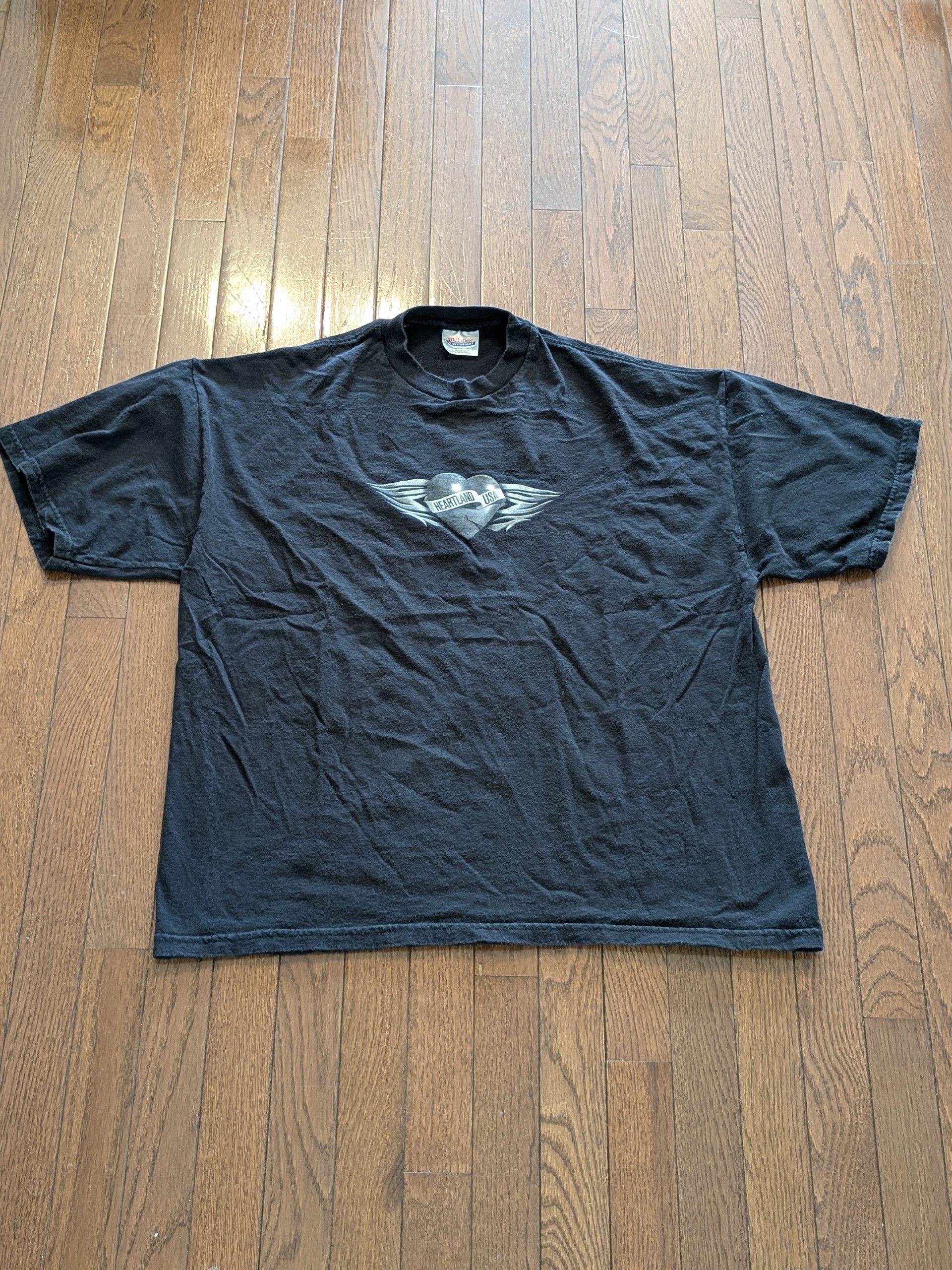 Hanes Heartland USA Faded Hanes T-Shirt - Size XL Size US XL / EU 56 / 4 - 1 Thumbnail