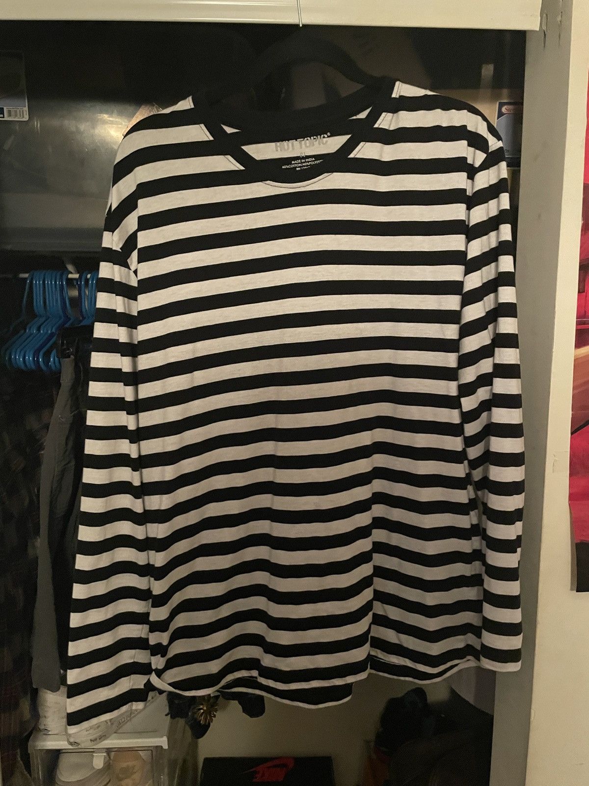 Hot Topic Striped Shirt Size US L / EU 52-54 / 3 - 1 Thumbnail