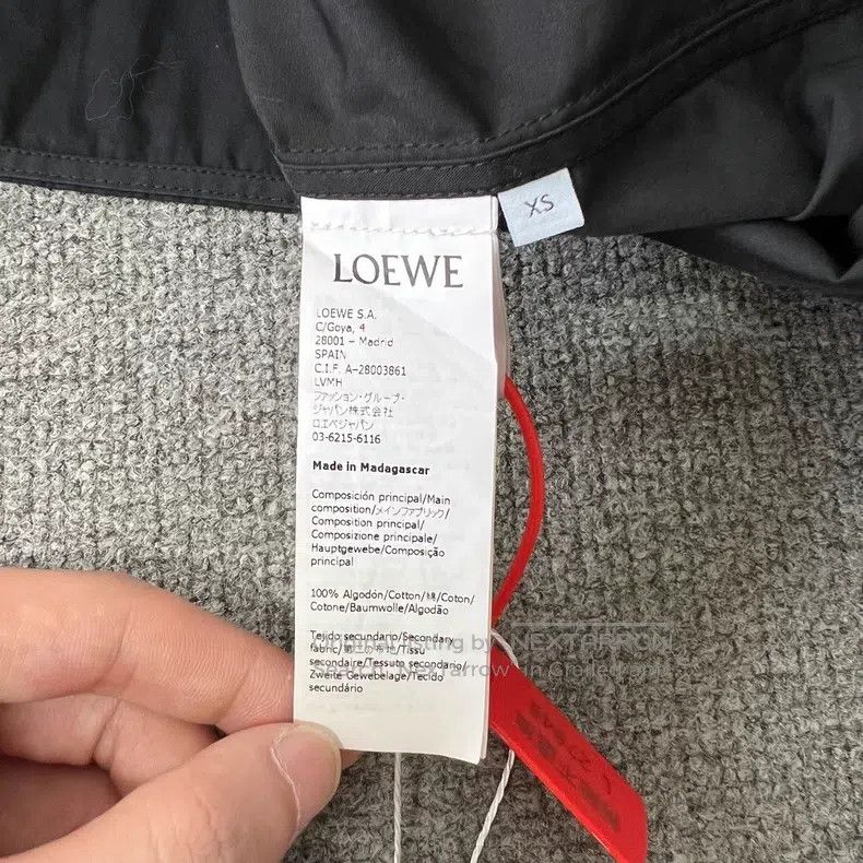 Loewe Loewe Beaded asymmetric long-sleeve shirt Size XS / US 0-2 / IT 36-38 - 5 Thumbnail