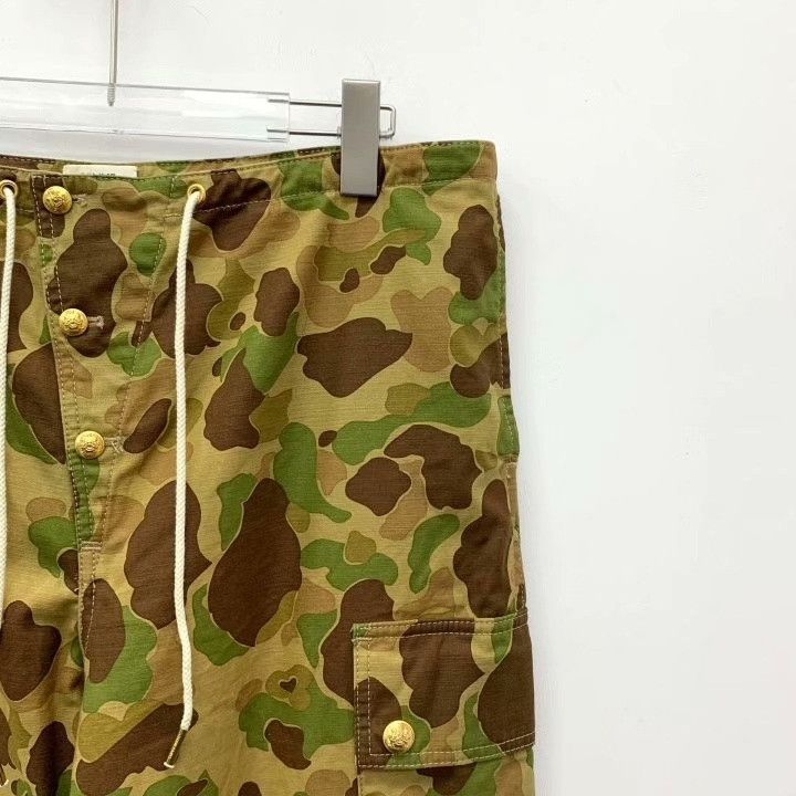 Celine Celine Camo Cargo Drawstring Pants Size US 40 / EU 56 - 3 Thumbnail