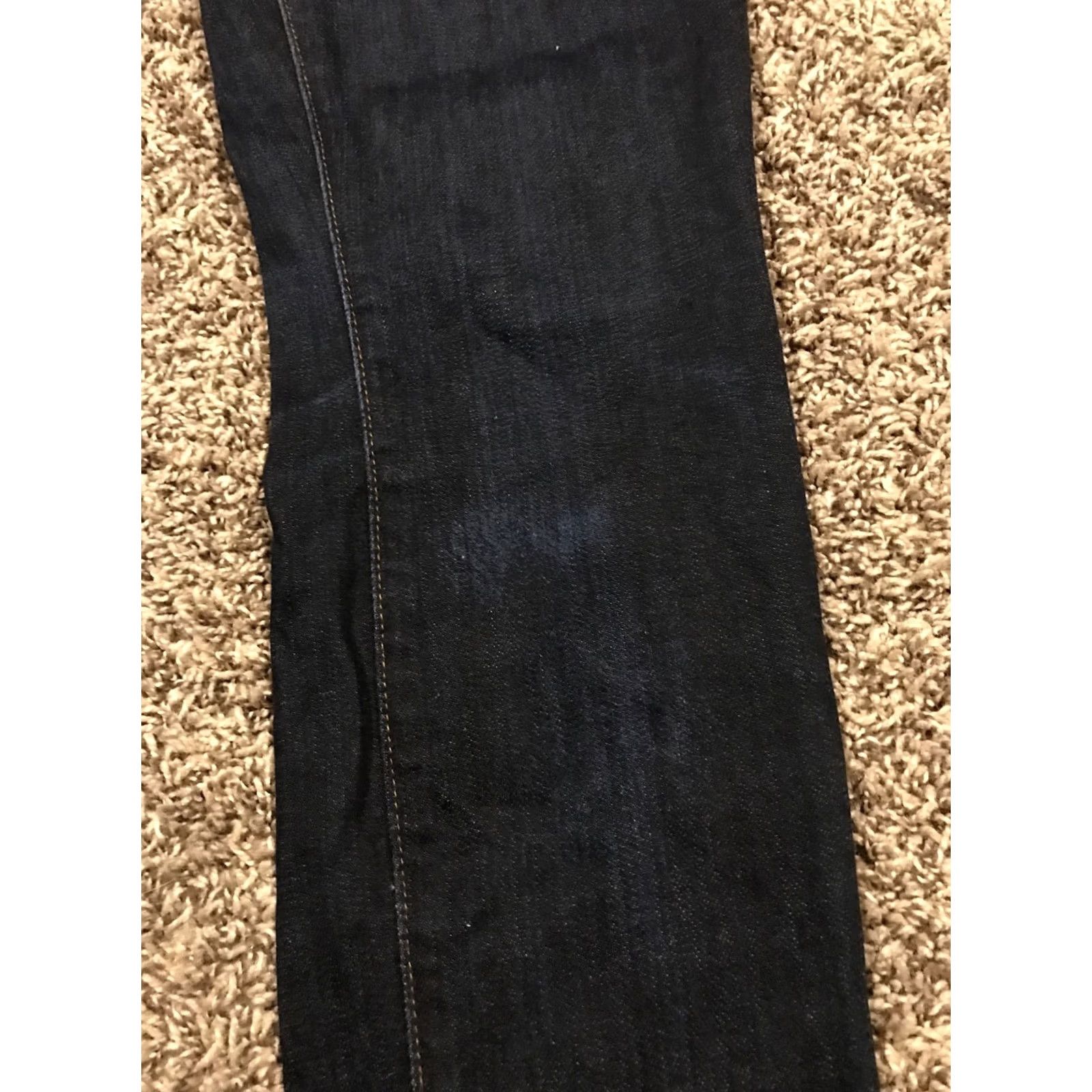 J.Crew J.CREW Toothpick Jeans Dark Wash Denim Women Skinny 25 Slim Size 28" / US 6 / IT 42 - 2 Thumbnail