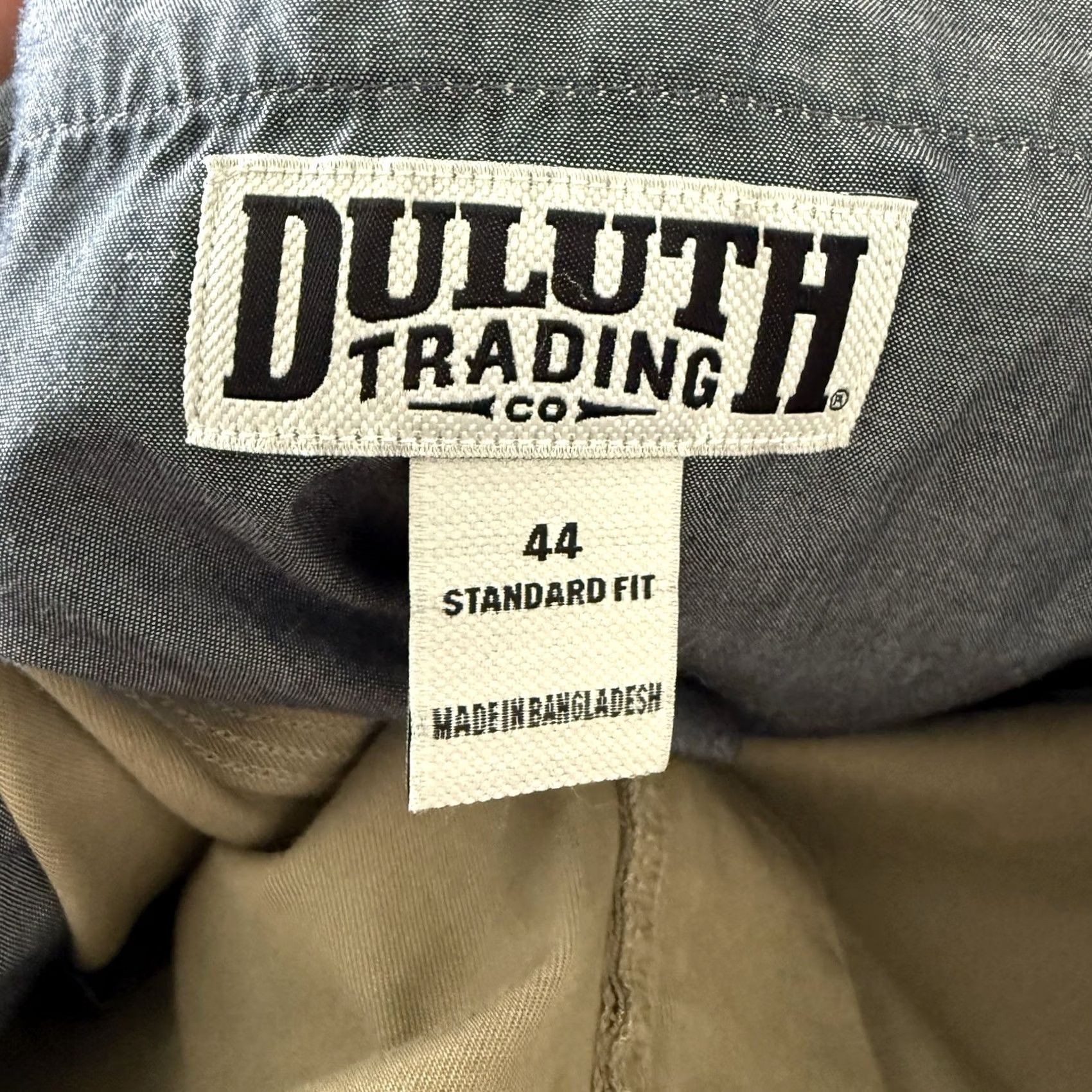 Vintage Duluth DuluthFlex Ballroom Shorts Mens 44 Khaki Roomy Utility Fit Shorts Size US 44 / EU 60 - 4 Thumbnail