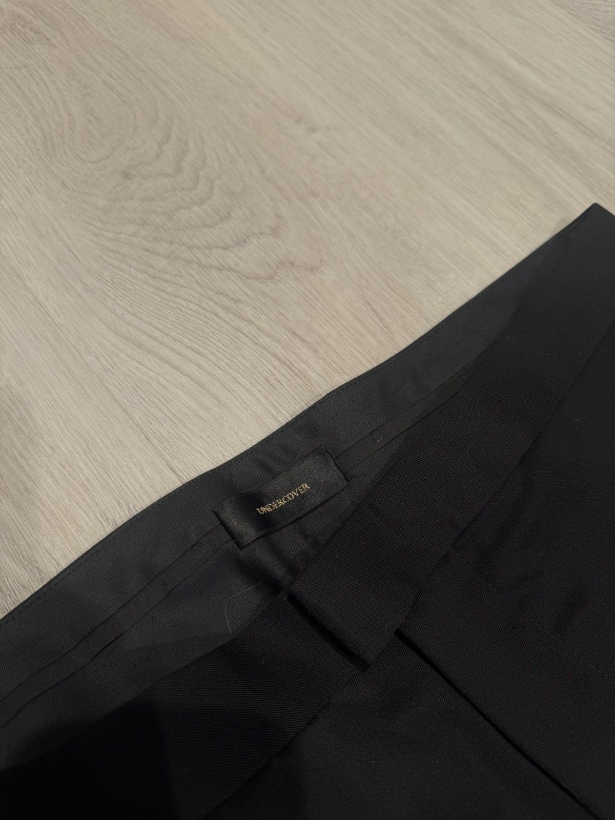Undercover s/s 2015 wool silk side seam dress pants!! Size US 32 / EU 48 - 6 Thumbnail