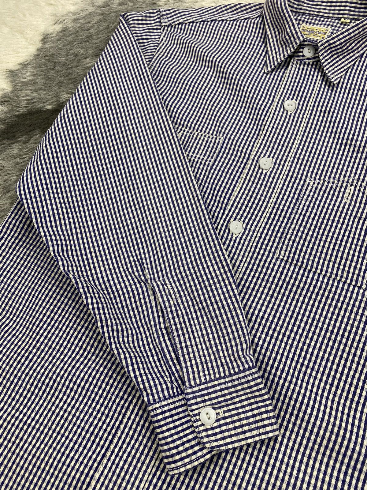 Sugar Cane × Toyo Enterprises Vintage SUGAR CANE “Paradise Garment” Small Checked Indigo Size US M / EU 48-50 / 2 - 15 Thumbnail