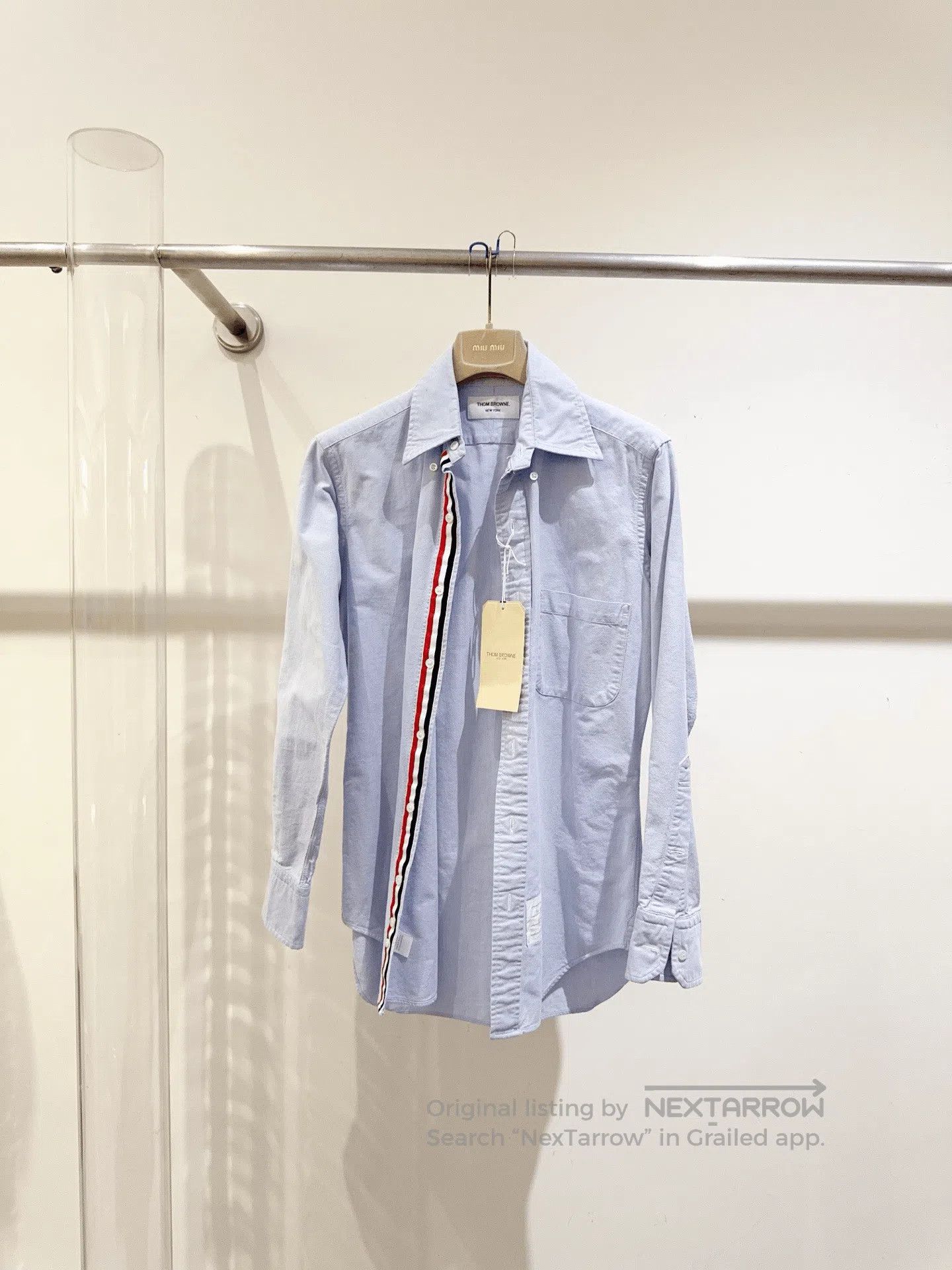 Thom Browne Thom Browne Blue Shirt Size 0. Size US XS / EU 42 / 0 - 1 Thumbnail