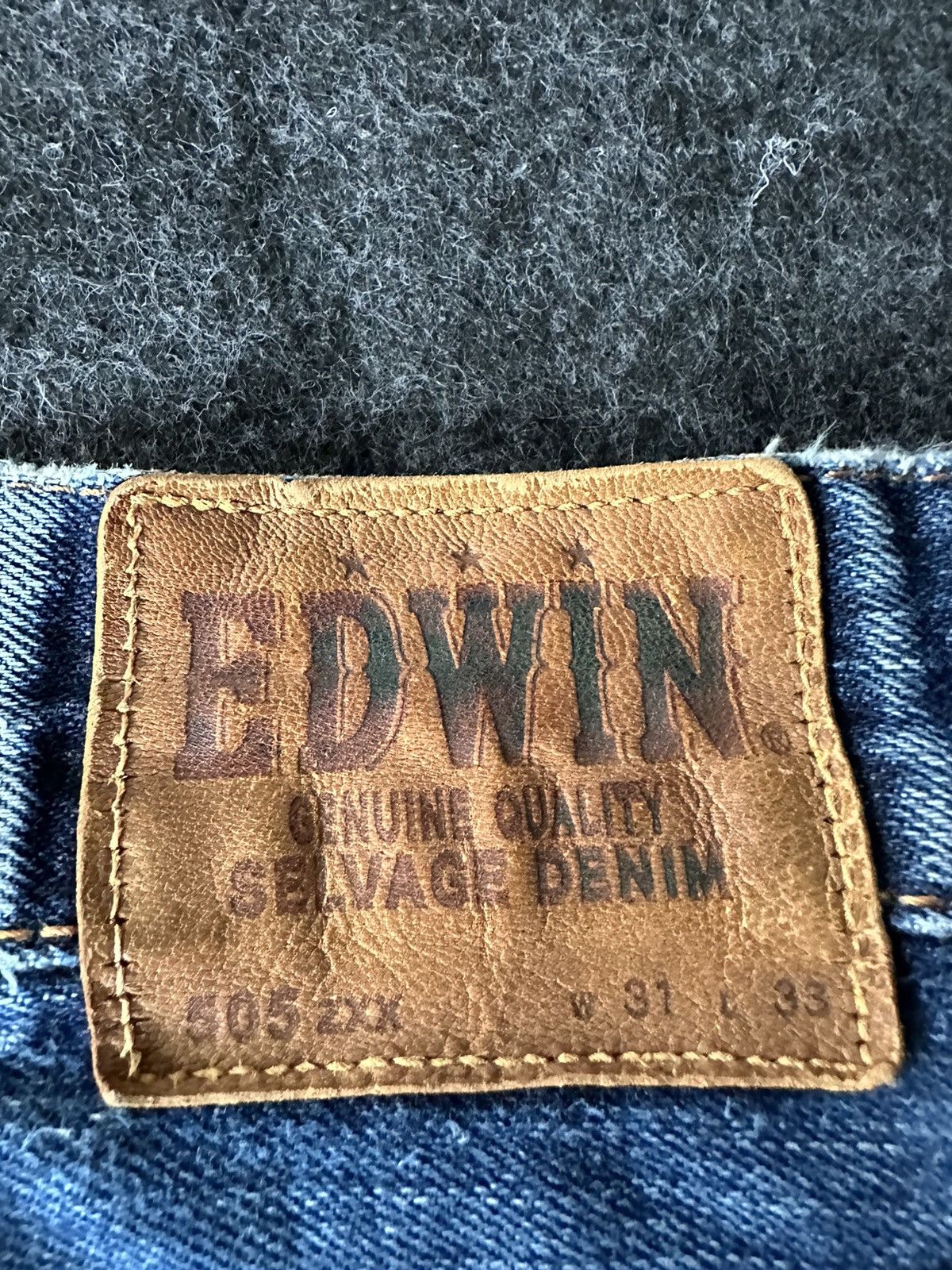 Edwin Vtg Edwin 505zxx Selvedge Redline Faded Denim W31 D411 Size US 31 - 11 Thumbnail