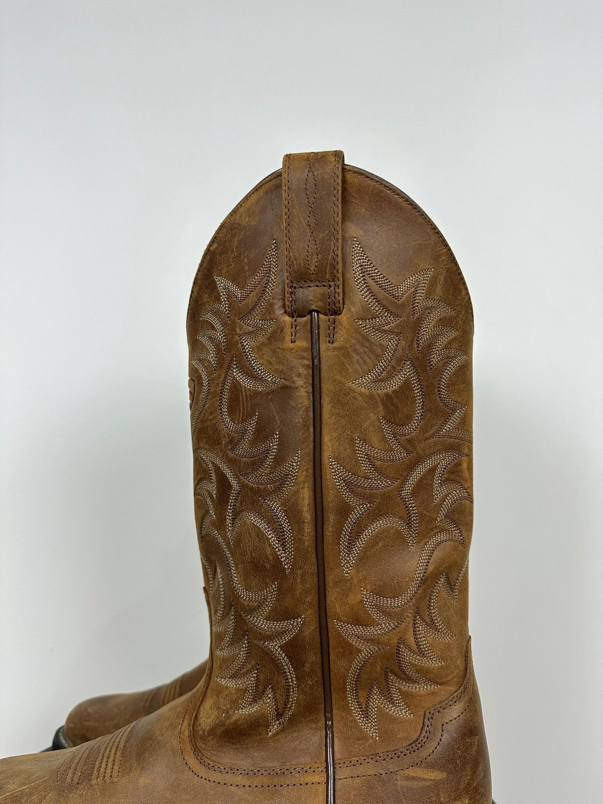 Ariat Ariat Brown Cowboy Western Leather Boots Size US 8.5 / EU 41-42 - 13 Thumbnail