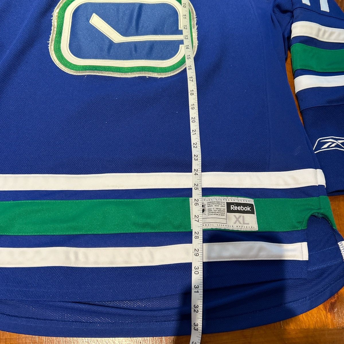Reebok Vintage NHL Vancouver Canucks Ryan Kessler Jersey Size US XL / EU 56 / 4 - 5 Thumbnail