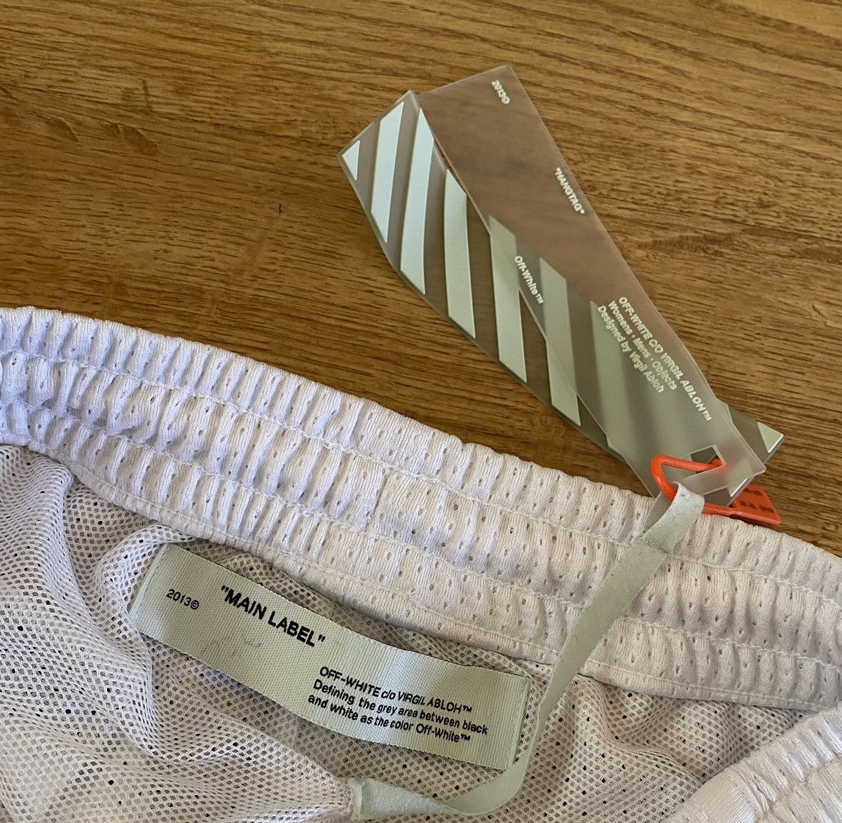 Off-White Off White Virgil Abloh Big Logo Shorts x Streetwear Size US 32 / EU 48 - 3 Thumbnail