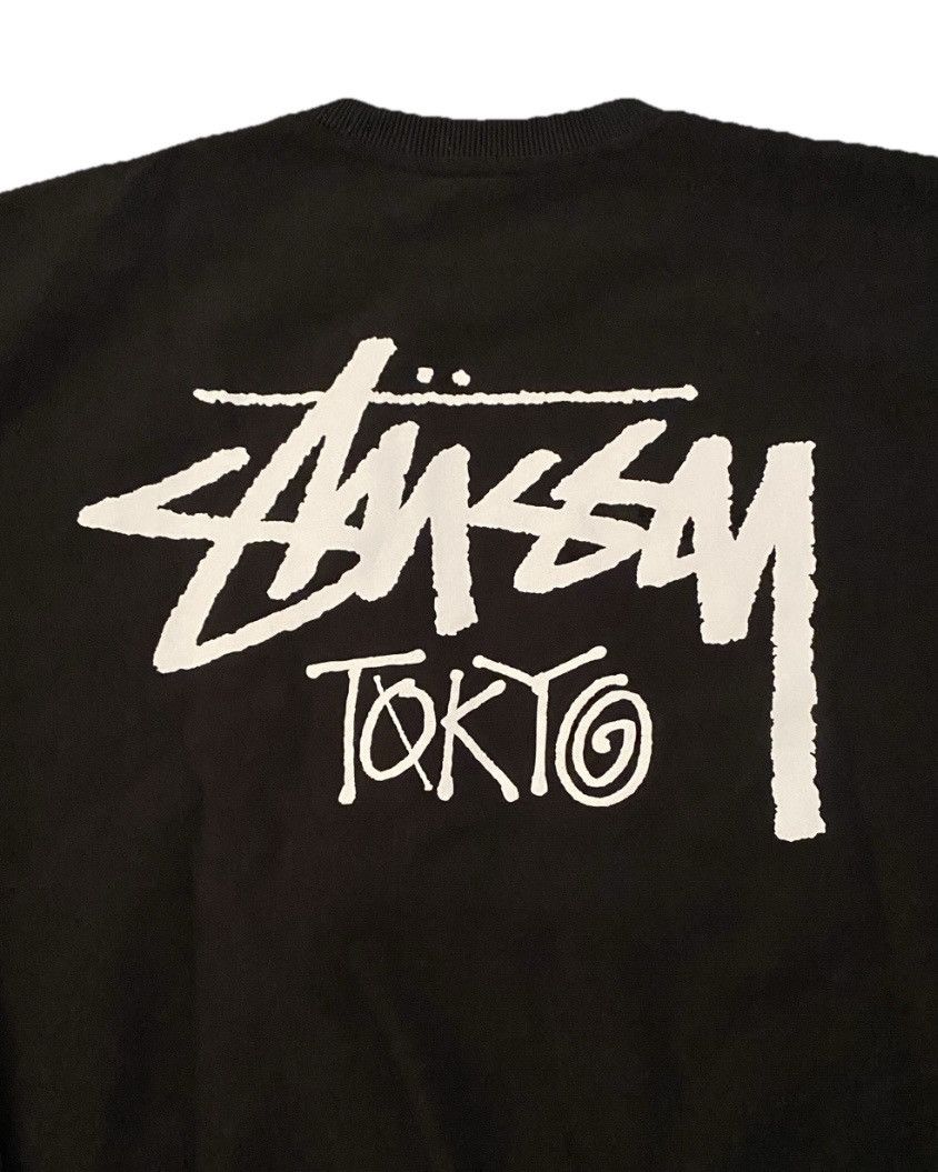 Stussy Stussy 2026 Tokyo🗼 Exclusive Crewneck Sweater Black LARGE Size US L / EU 52-54 / 3 - 1 Thumbnail