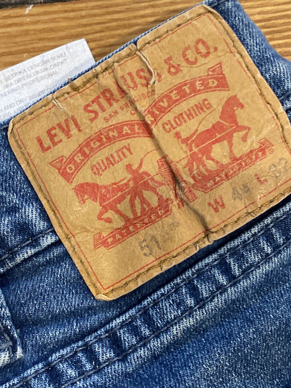 Levi's 44-32 Levi’s blue jeans Size US 44 / EU 60 - 4 Thumbnail