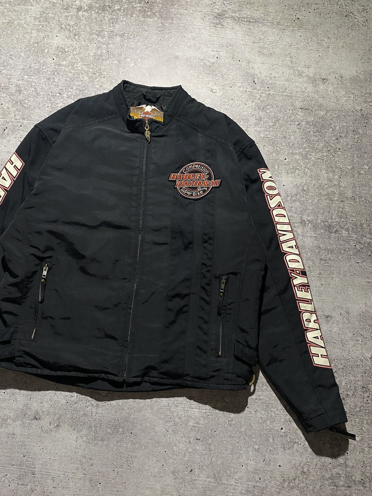 Harley Davidson × Vintage Harley Davidson vintage rare racing Jacket Size US L / EU 52-54 / 3 - 2 Thumbnail