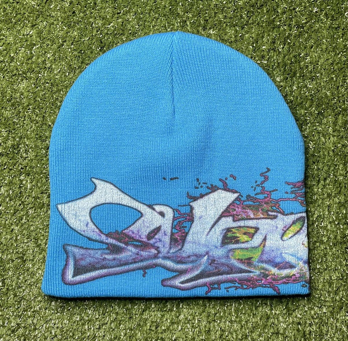 帽子 Supreme Tag Beanie Cyan 2025fw 帽子 Supreme Tag Beanie Cyan 2025fw Supreme Tag Beanie (FW25