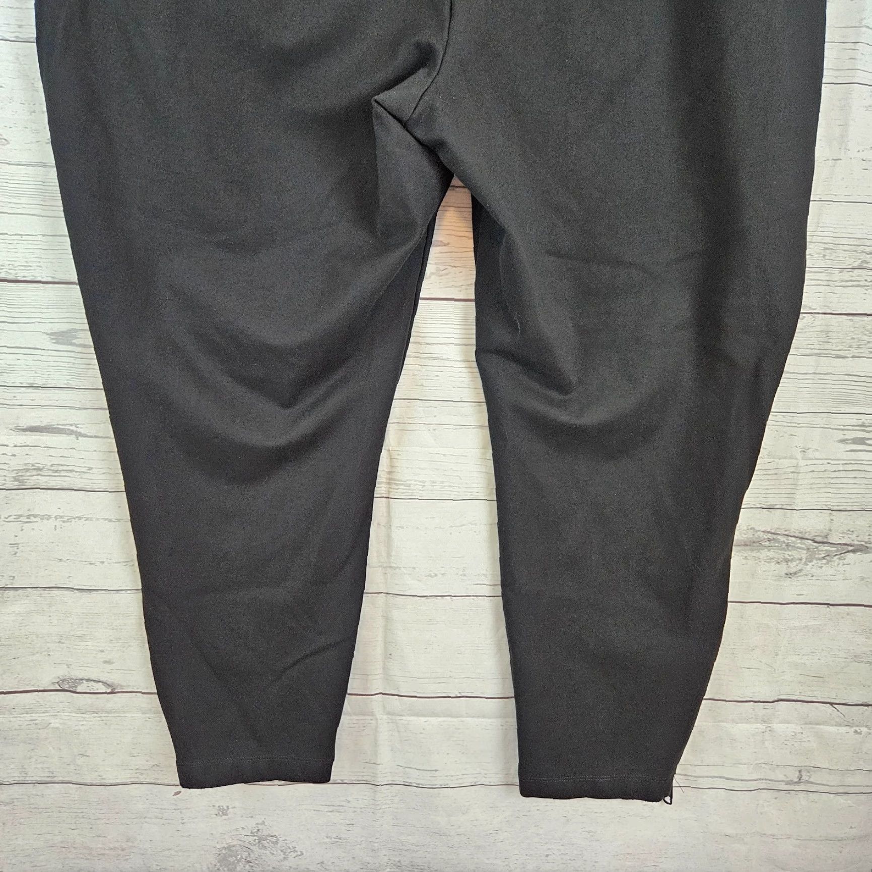 Vintage Universal Standard Womens Moro Pocket Signature Ankle Pants Sz XL 26-28 Black Size 26" / US 2 / IT 38 - 6 Thumbnail