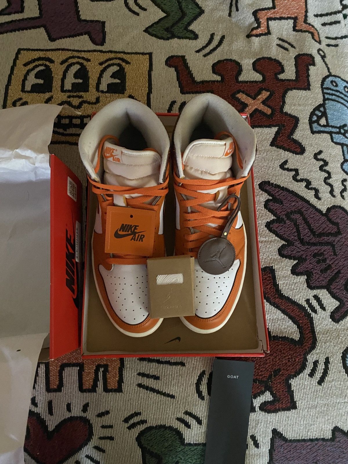 Nike Air jordan 1 high OG starfish Size US 10.5 / EU 43-44 - 8 Thumbnail