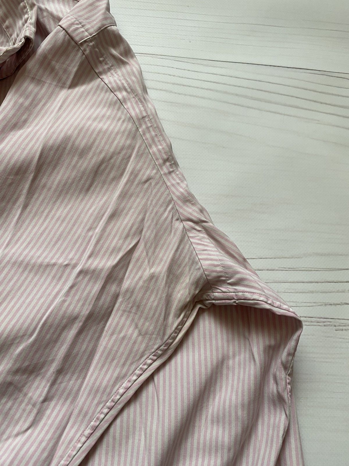 Polo Ralph Lauren Vintage Polo Ralph Lauren oversize striped button up t shirt Size US L / EU 52-54 / 3 - 15 Thumbnail