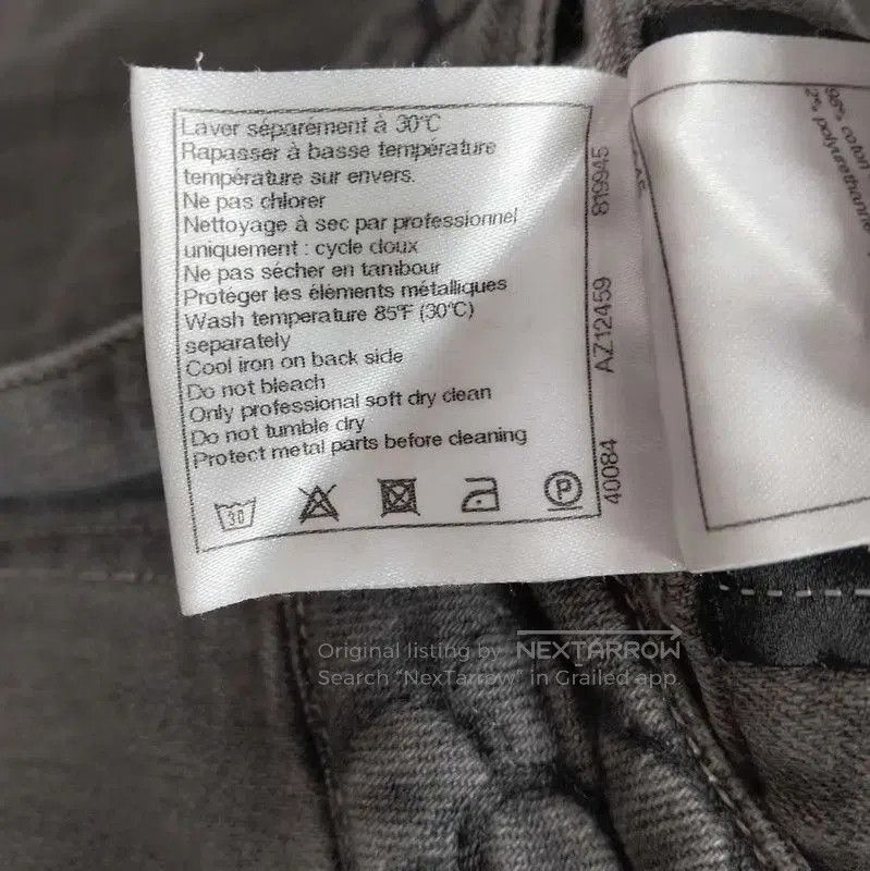 Chanel Chanel Gray Cotton Women's Jeans . Size 27" / US 4 / IT 40 - 4 Thumbnail