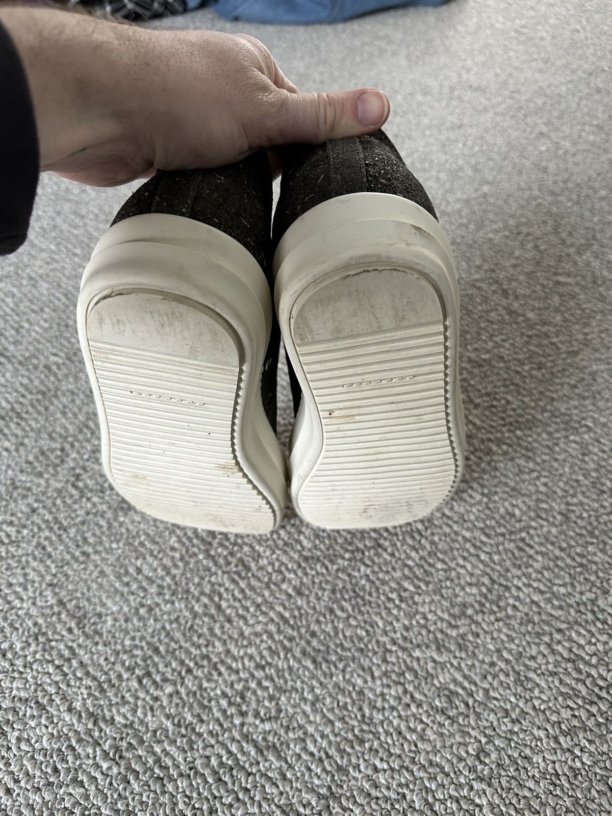 Rick Owens Drkshdw Ramones low seaweed Size US 10.5 / EU 43-44 - 5 Thumbnail