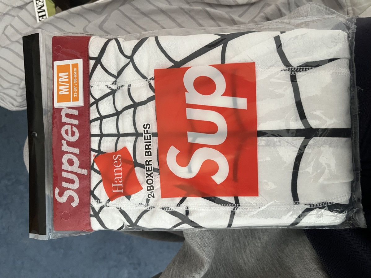 Hanes × Supreme Supreme/Hanes Spider-Man Boxer Briefs (2 Pack) Size 32 - 1 Preview