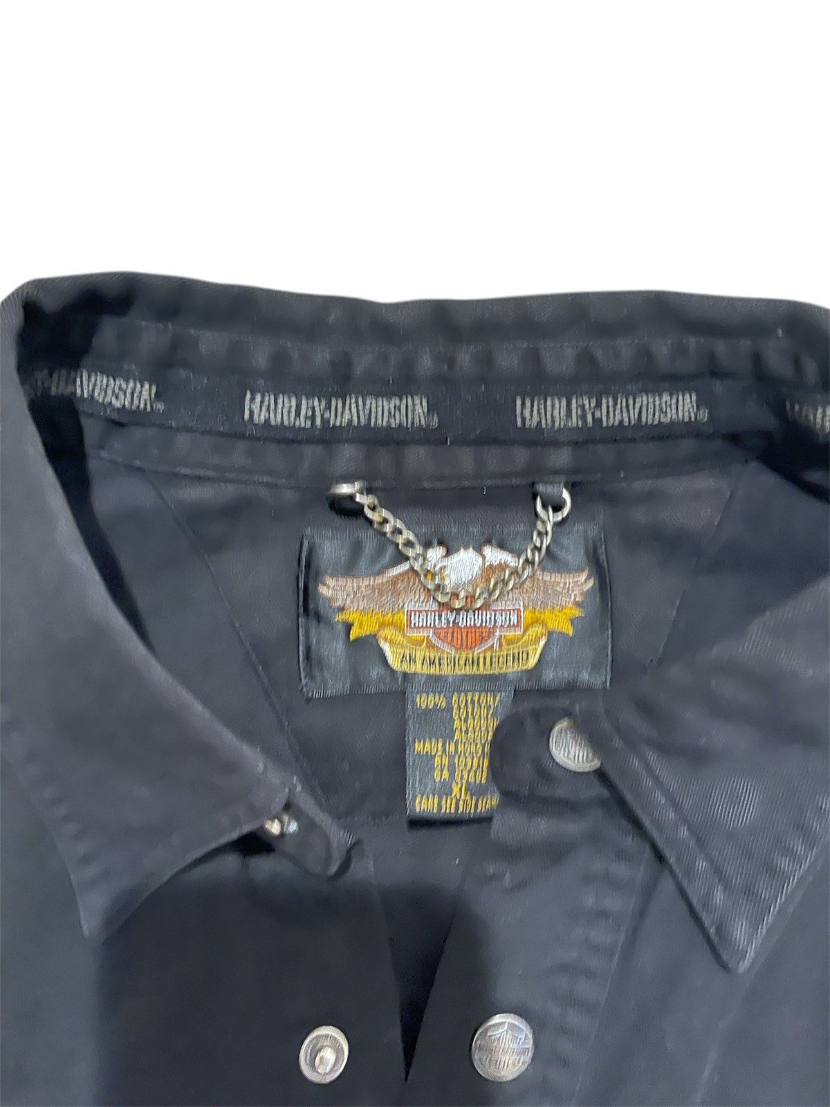 Harley Davidson Vintage Harley Davidson shirt Size US XL / EU 56 / 4 - 3 Thumbnail