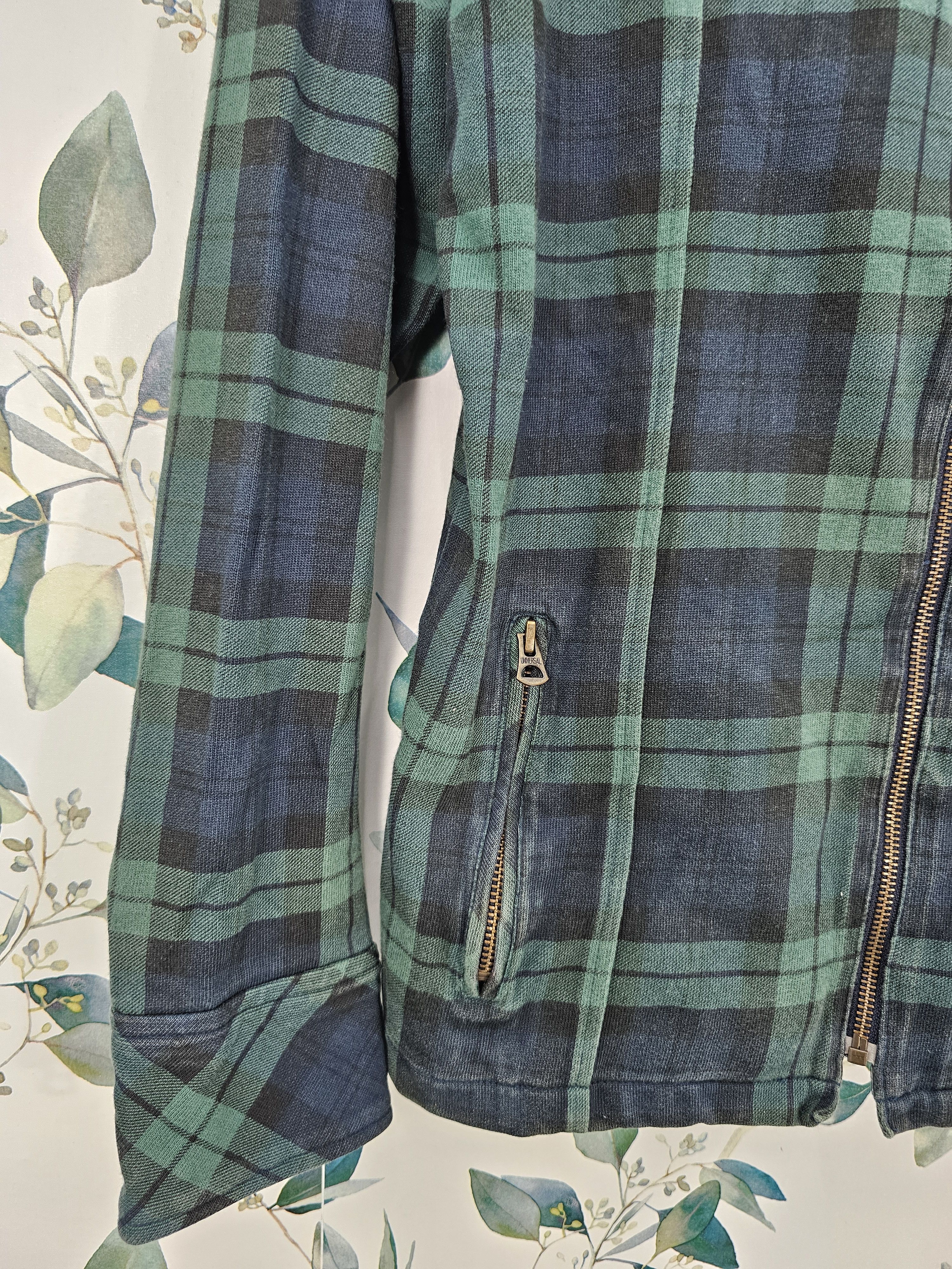Beams Japan Vintage BEAMS Checked Punk Bondage Motorcycles Jacket J0140 Size US M / EU 48-50 / 2 - 4 Thumbnail