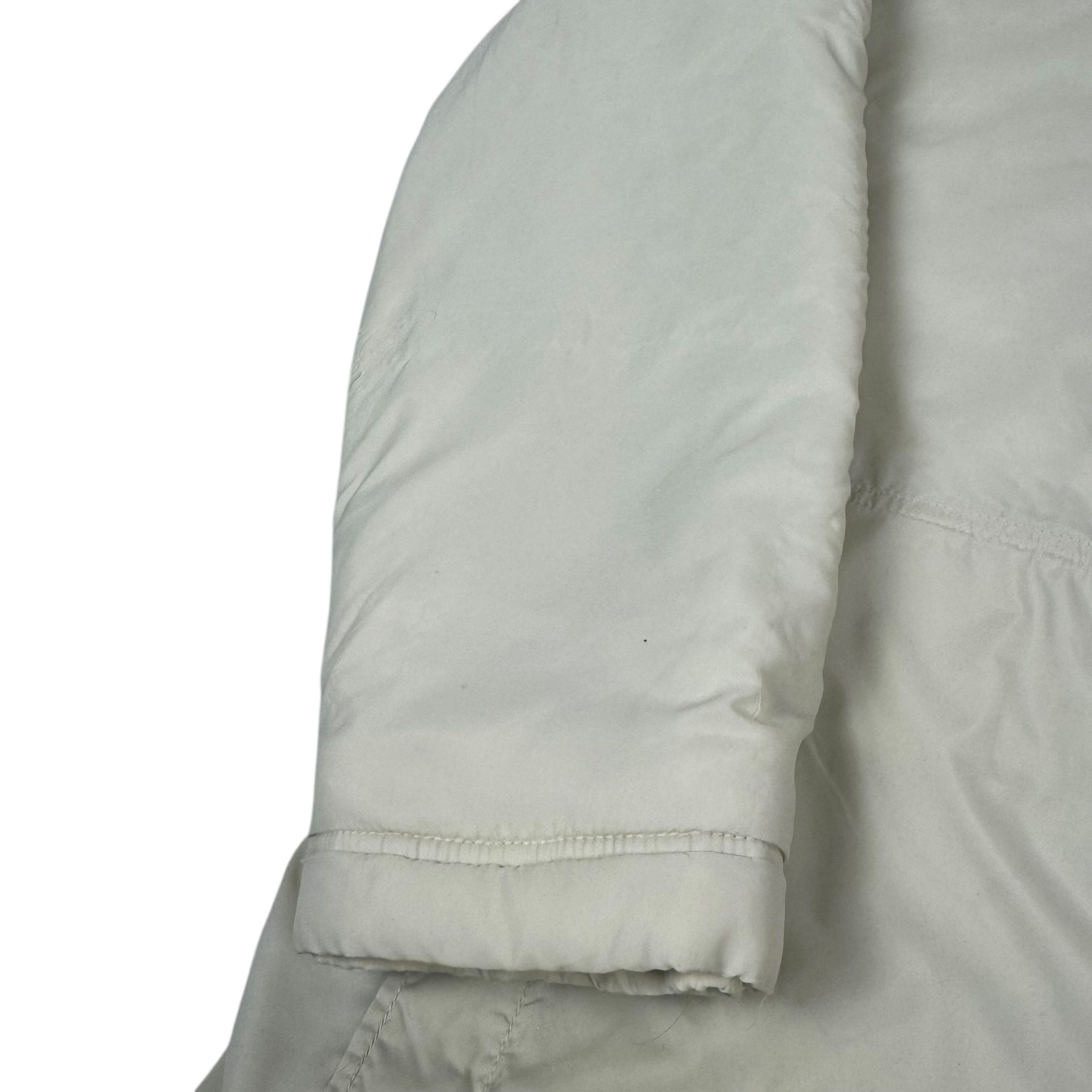 Nike × Vintage Nike Men's Beige Solo Swoosh Hooded Zip Jacket Medium Y2K Size US M / EU 48-50 / 2 - 6 Thumbnail
