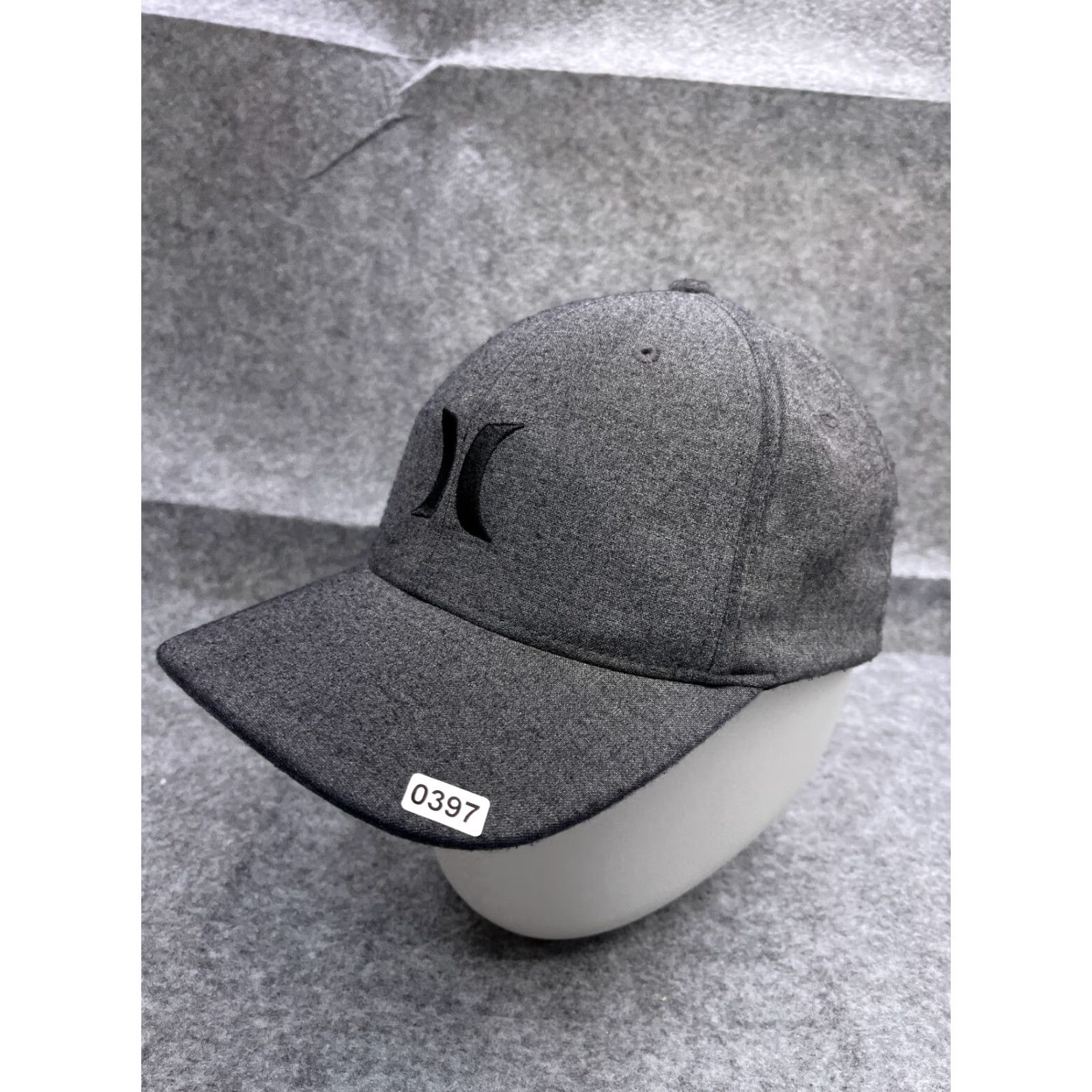 Hurley Hurley Hat Cap Fitted Adult XL Gray Polyester Blend Sp eed Flexfit Skate Mens Baseball Cap Beach Outdoor Casual Size ONE SIZE - 4 Thumbnail