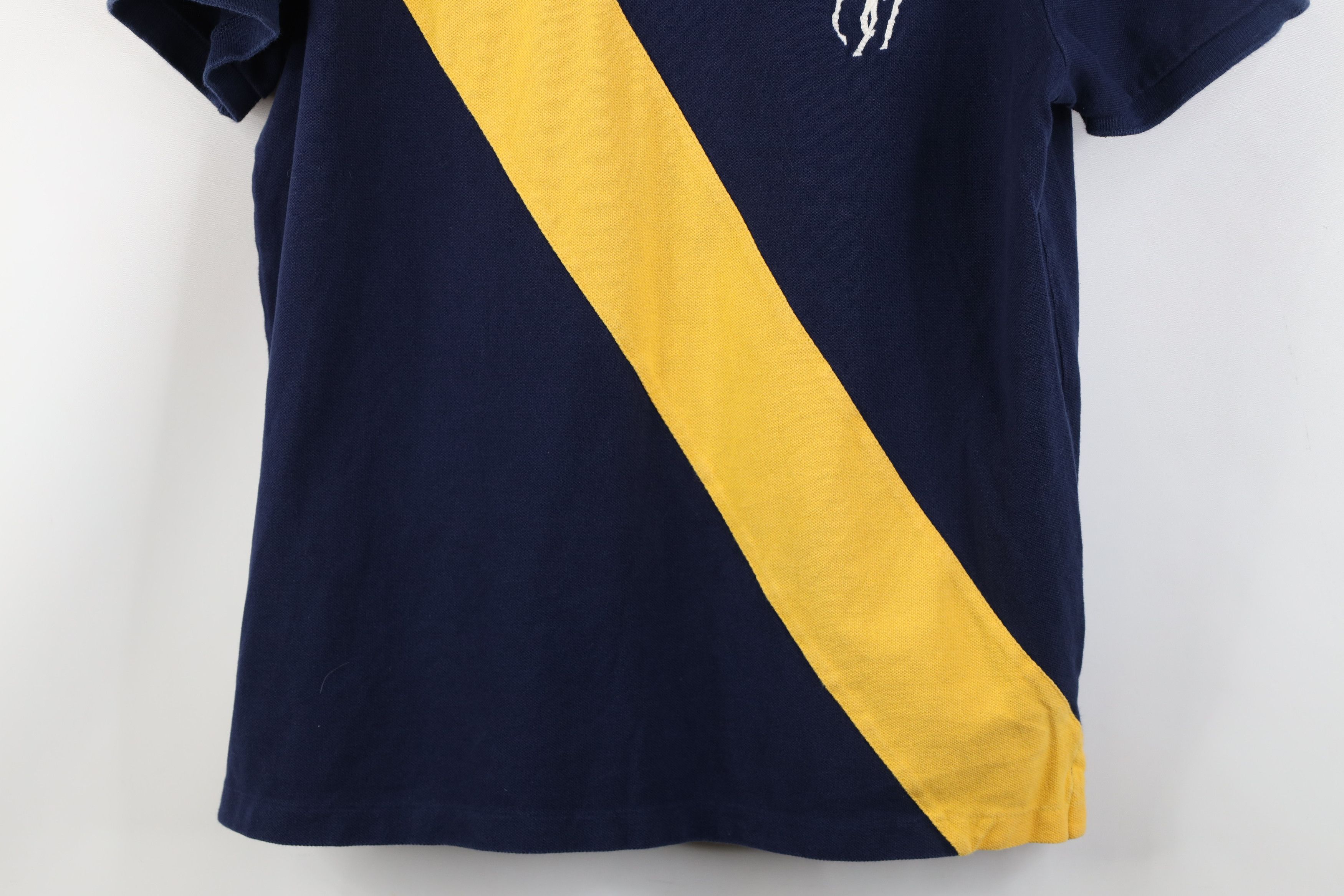 Ralph Lauren Vintage Y2K Ralph Lauren Fit Crest Big Pony Rugby Polo Shirt Size US L / EU 52-54 / 3 - 3 Thumbnail
