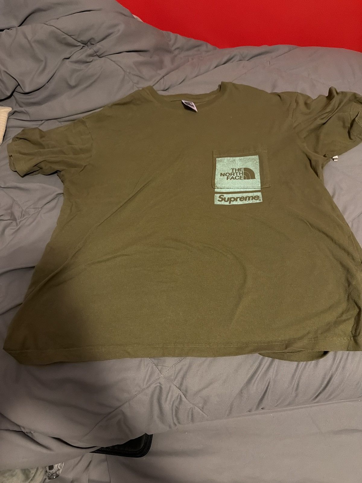 Supreme Supreme North-Face Tee Size US M / EU 48-50 / 2 - 1 Thumbnail