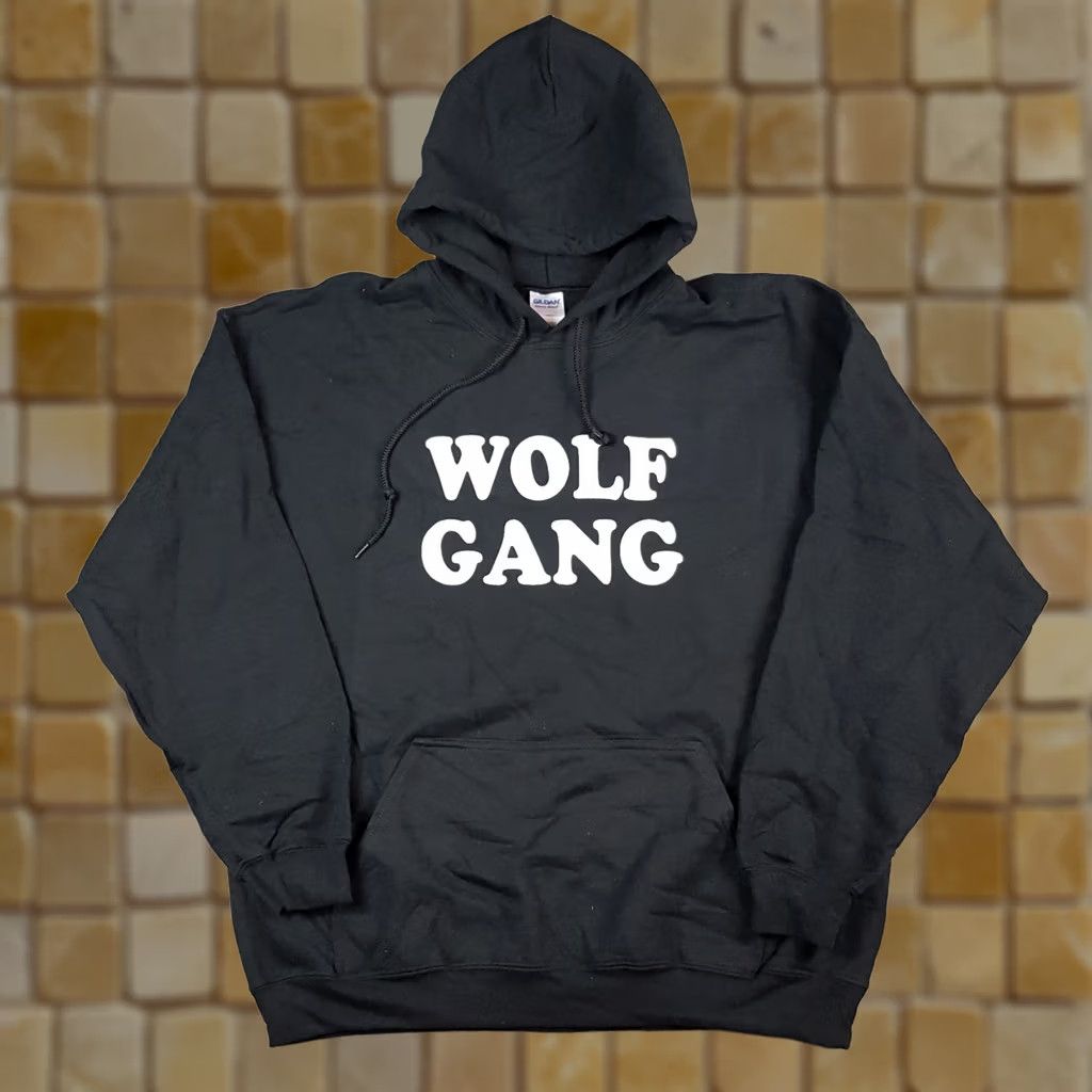 Odd Future VINTAGE OFWGKTA Odd Future Wolf Gang Hoodie XL Tyler The Creator Pullover Sweatshirt Men Black 90s Hip Hop College USA Y2K Graphic Print Size US XL / EU 56 / 4 - 1 Thumbnail
