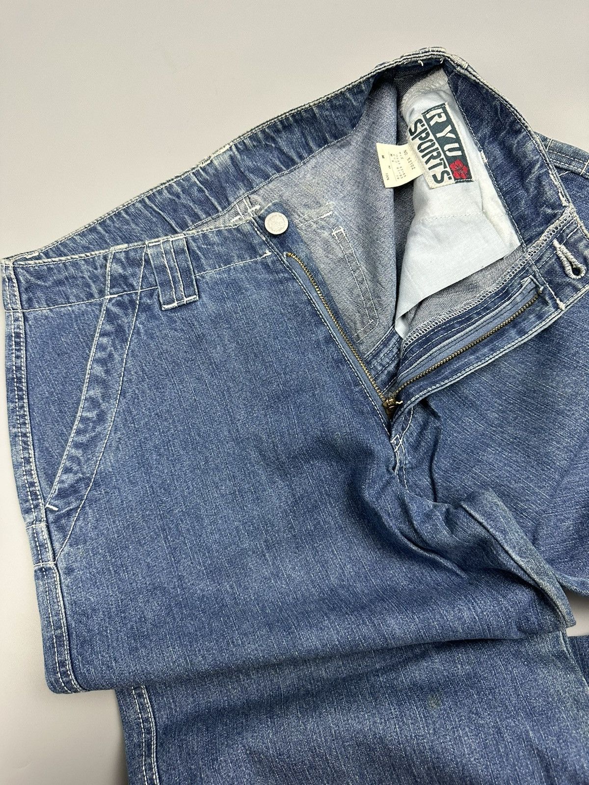 Japanese Brand Japanese Baggy Ryu Sport Big Pocket Jeasn Size US 28 / EU 44 - 8 Thumbnail