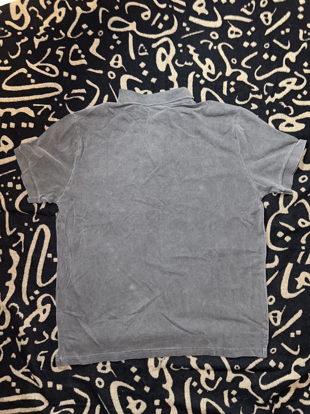 October's Very Own OVO GARMENT DYE BLACK POLO Size US XL / EU 56 / 4 - 5 Thumbnail