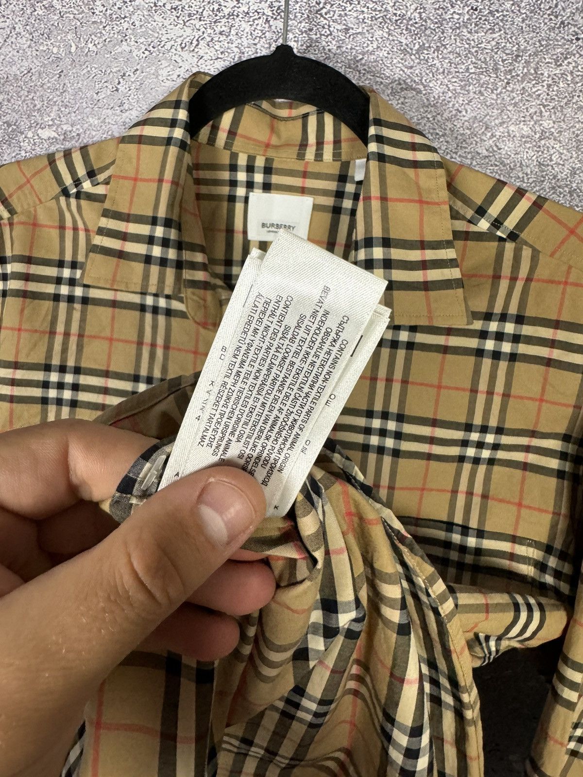 Burberry Burberry London Check Nova Shirt Long Sleeve Small Size US S / EU 44-46 / 1 - 12 Thumbnail