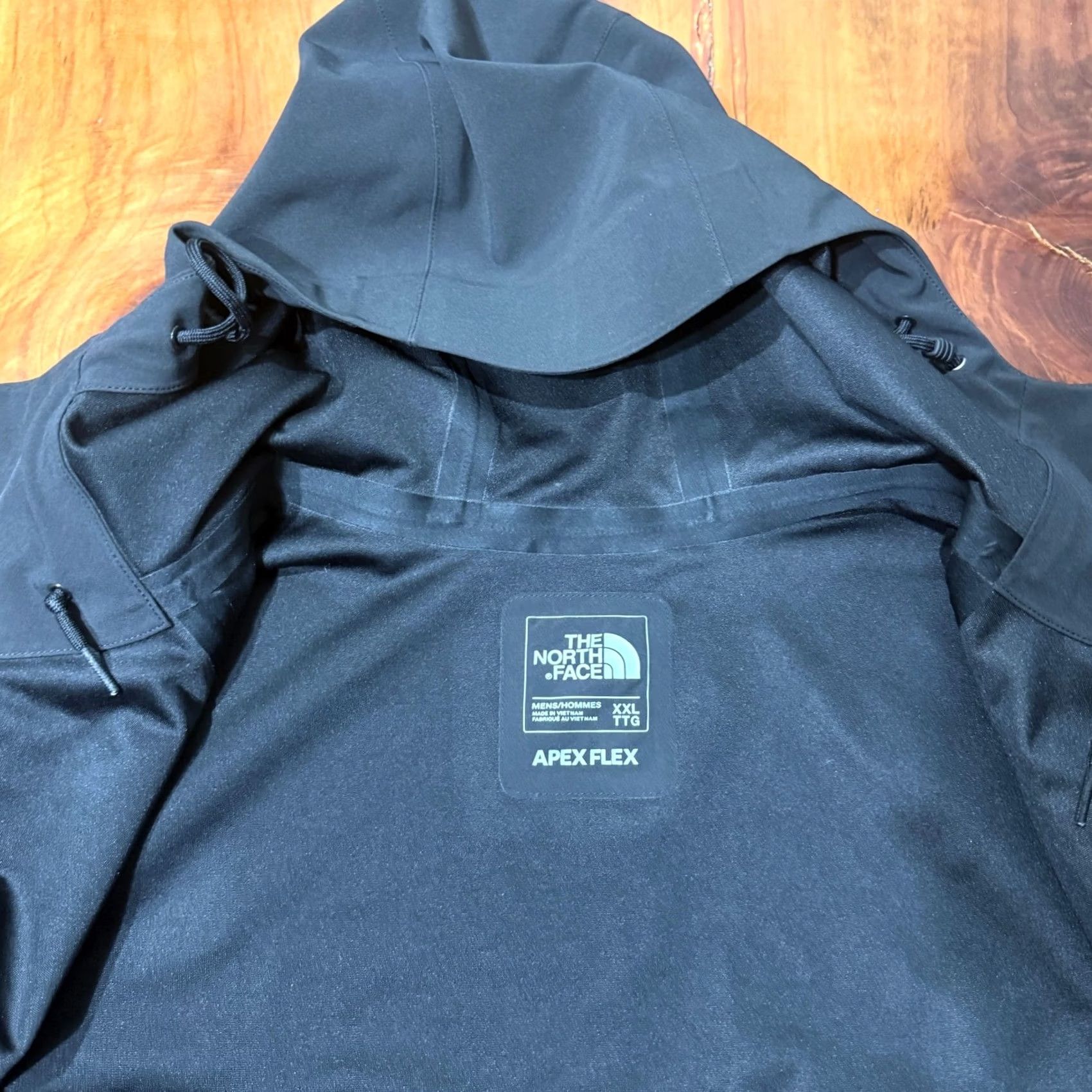 The North Face The North Face Apex Flex Jacket Men XXL Softshell Coat Hooded Zip Black 90s Hiking Ski Coat Mens Size US XXL / EU 58 / 5 - 4 Thumbnail