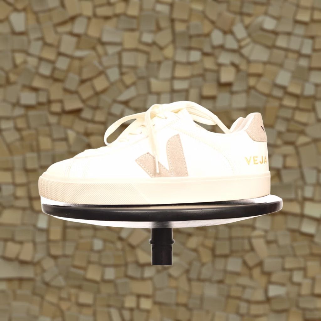 Veja VEJA T2 White Leather Sneakers - White Sneaker, Size EU 37, Women, Athletic, Shoes, 6 US, 37 EU Size US 6 / IT 36 - 1 Thumbnail
