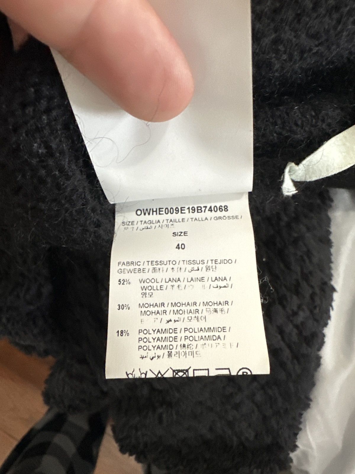 Off-White Off white knitted sweater Size XL / US 12-14 / IT 48-50 - 6 Thumbnail
