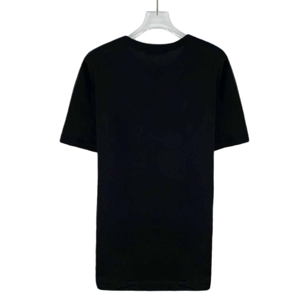 Dolce & Gabbana Dolce & Gabbana Black Crown Embroidered Short Sleeve K26WX Size US XS / EU 42 / 0 - 2 Thumbnail