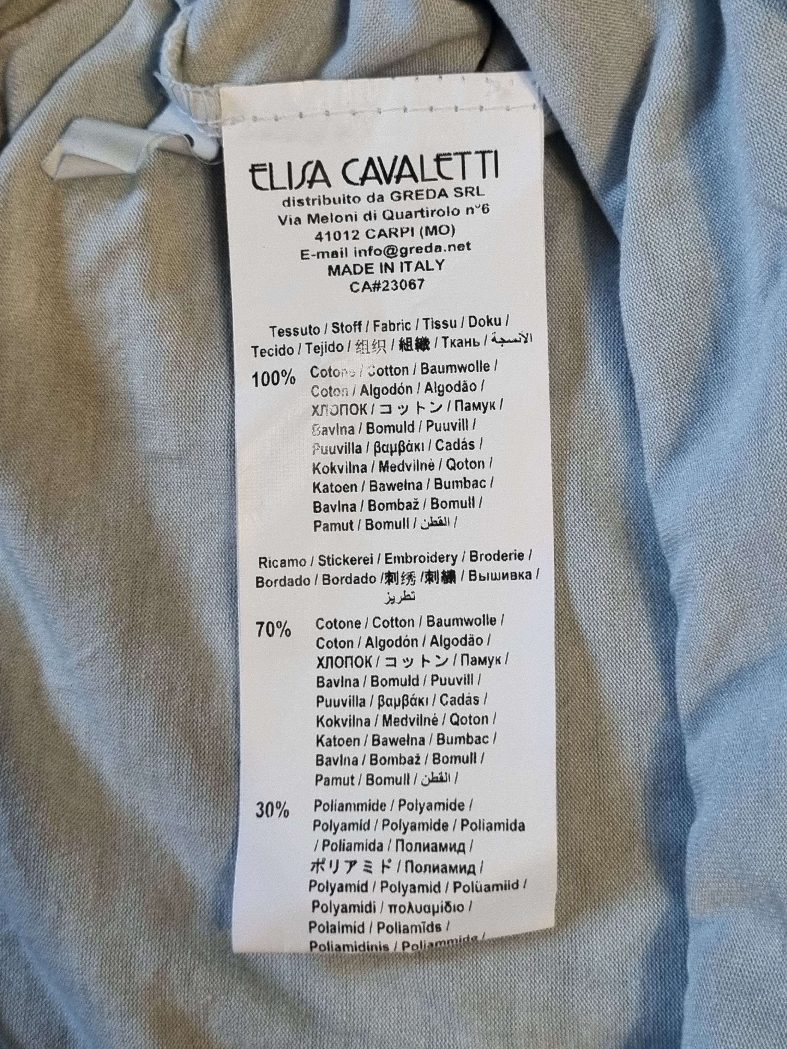 Designer × Elisa Cavaletti × Vintage Elisa Cavaletti Sleeveless Tank Top Size S / US 4 / IT 40 - 10 Thumbnail