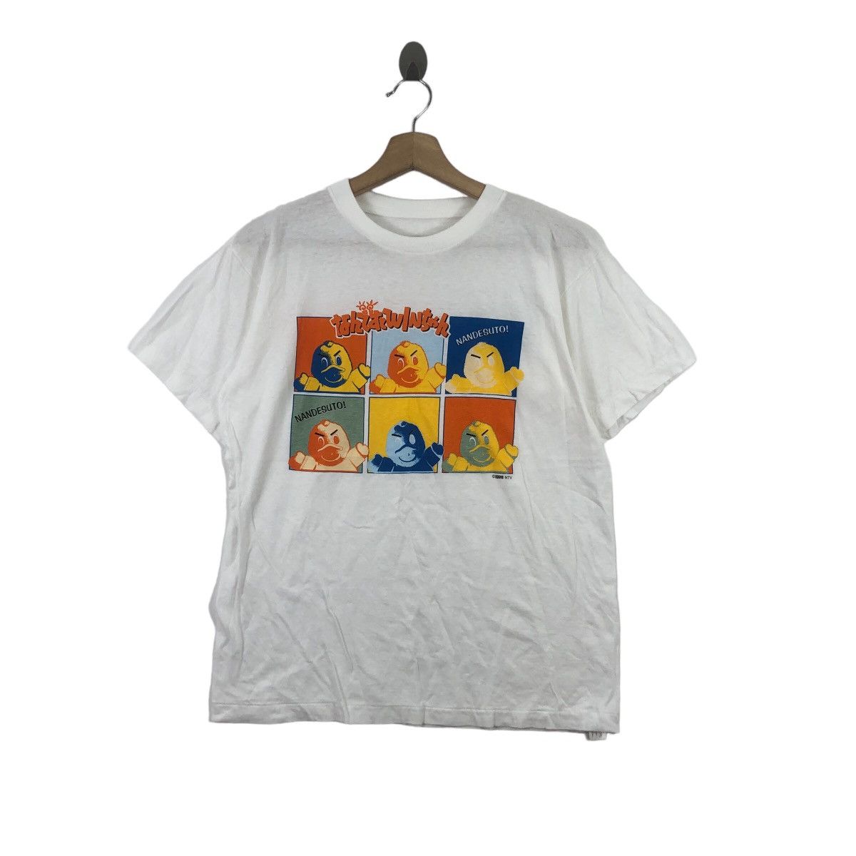 Vintage 80’ WIN CHAN DUCK Japanese Cartoon Tee Shirt Top