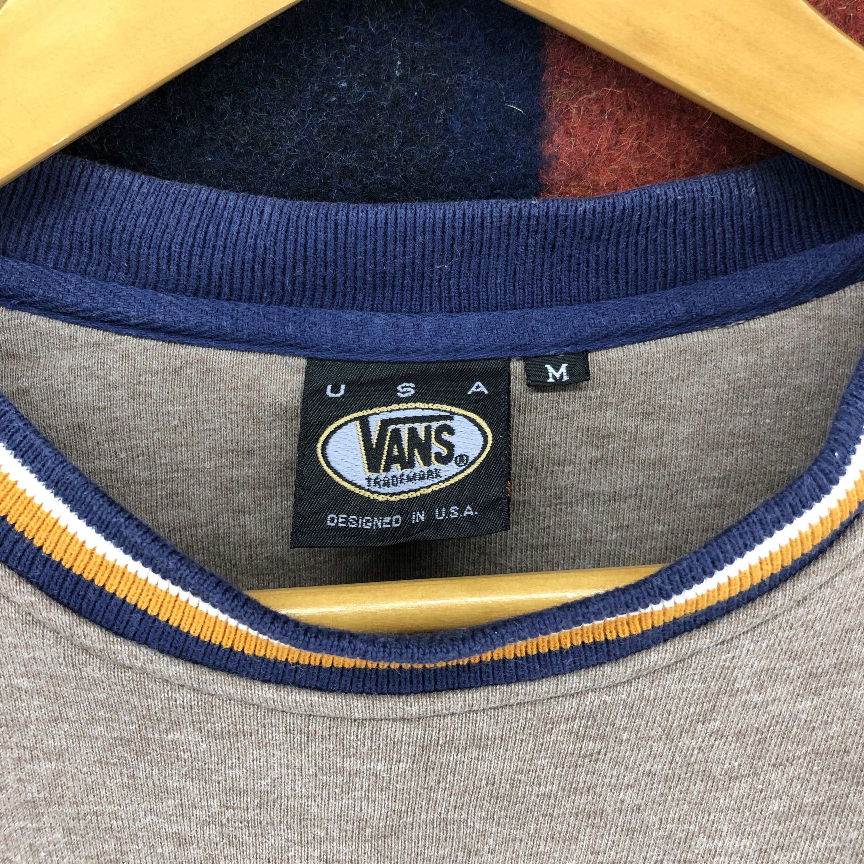 Vans VANS USA Crew Neck Sweatshirt #0281/N Size US S / EU 44-46 / 1 - 5 Thumbnail