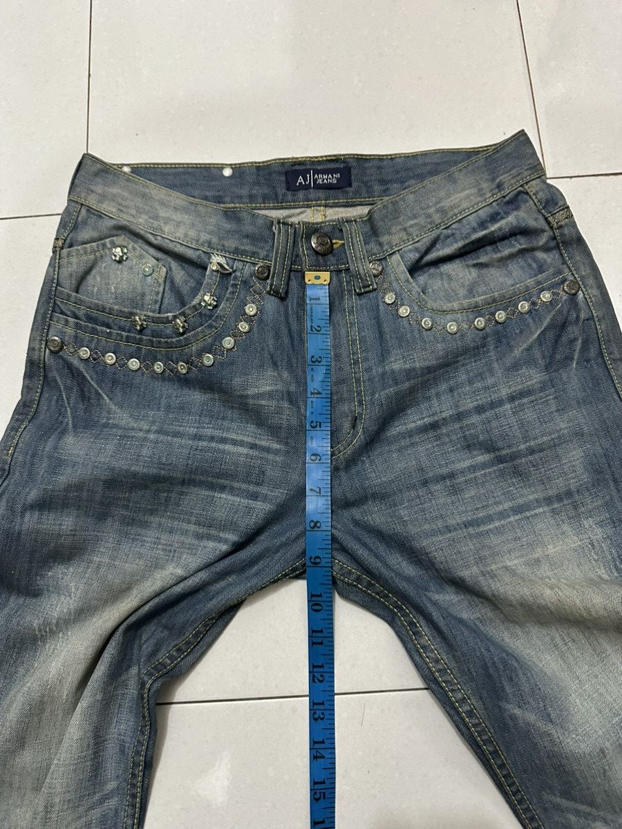 Armani VTG All ARMANI Collection Distressed Denim Size US 31 - 25 Thumbnail