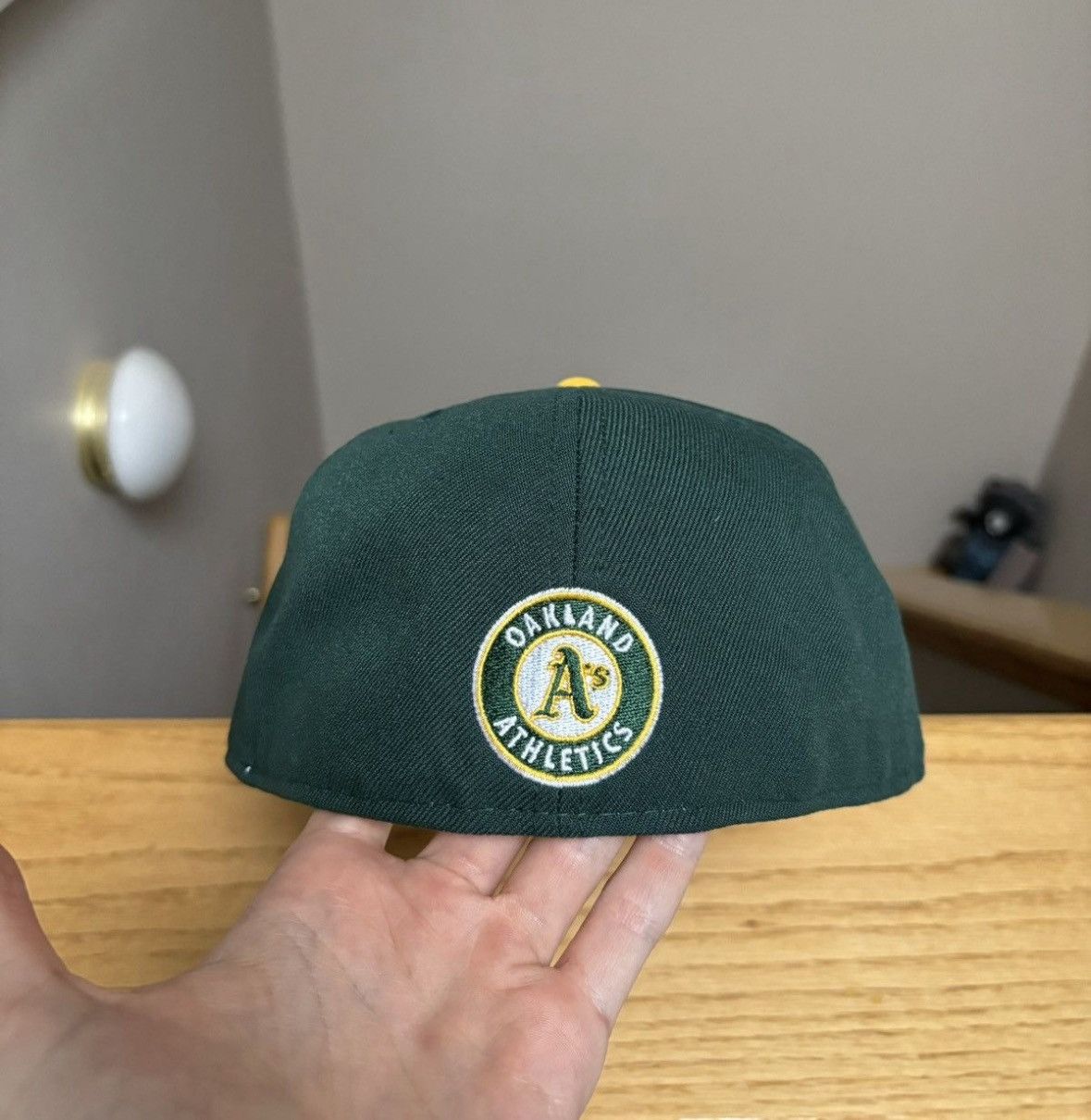 MLB × New Era × October's Very Own 7 3/8 - OVO x New Era x MLB Oakland Athletic Fitted Hat Size ONE SIZE - 3 Thumbnail
