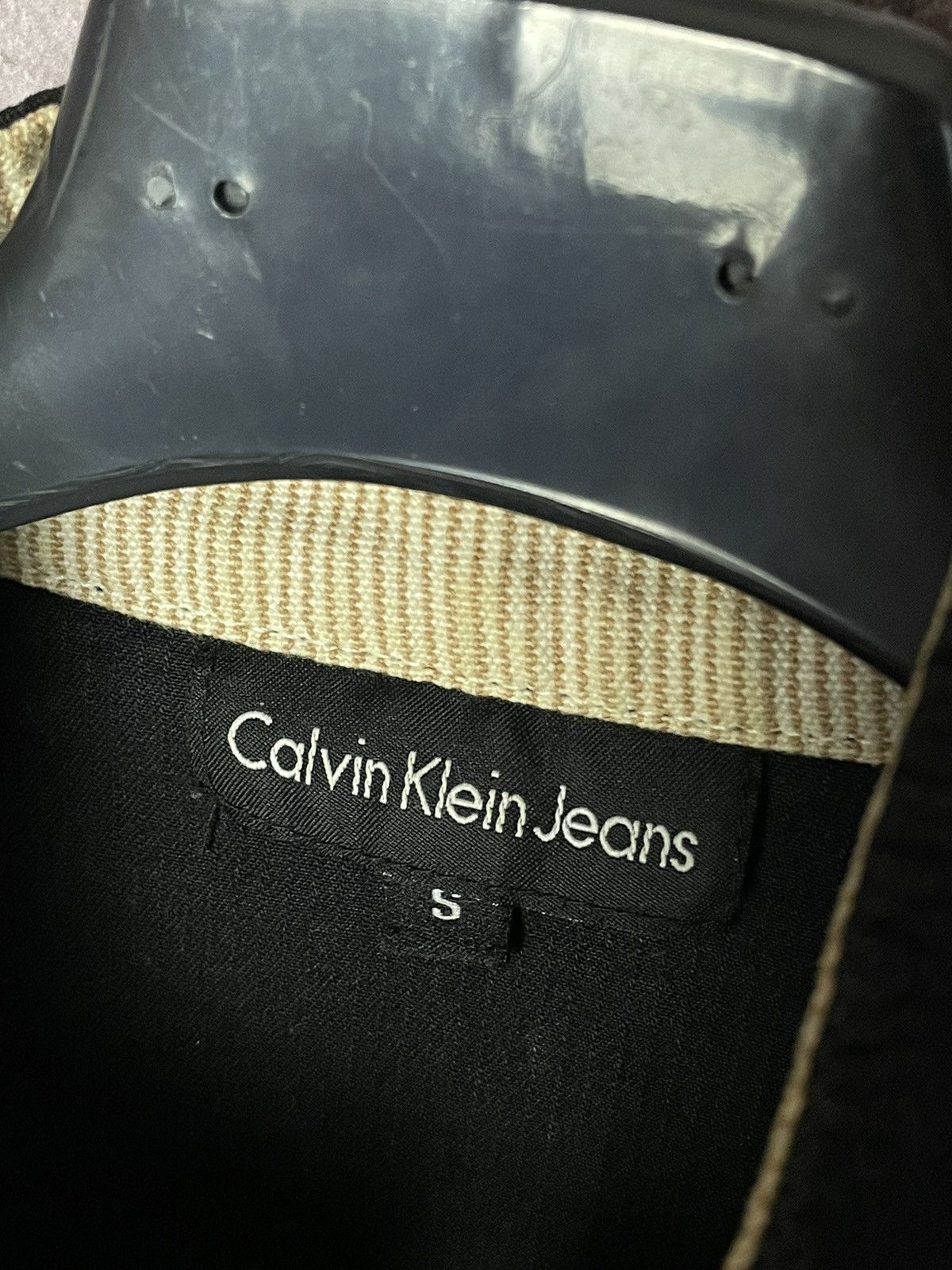 Calvin Klein × Vintage RARE Vintage Calvin Klein Jeans Nylon Track Bomber Jacket Size S / US 4 / IT 40 - 10 Thumbnail