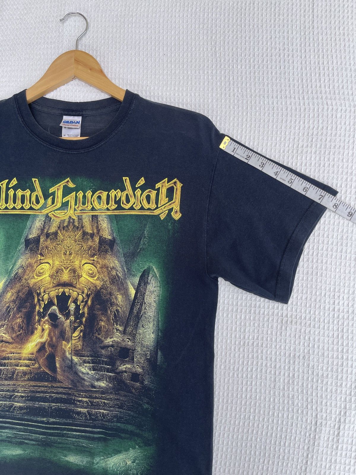 Band Tees Sun Faded🔥Vintage Y2K BLIND GUARDIAN Rock Band Tee Size US M / EU 48-50 / 2 - 10 Thumbnail