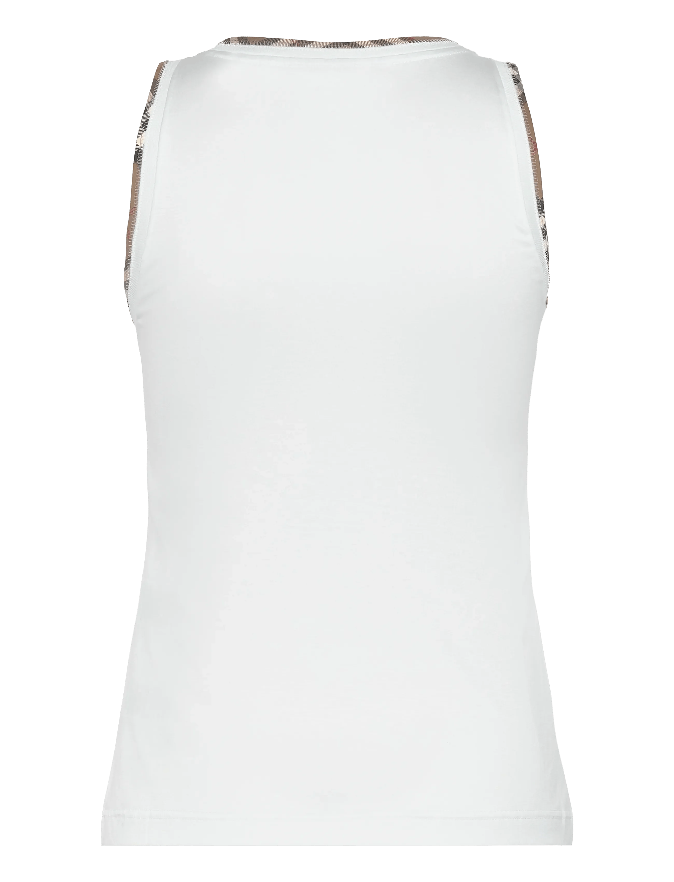 Burberry o1w1db10426 Tank Top in White Size XXS / US 00 / IT 34 - 2 Thumbnail